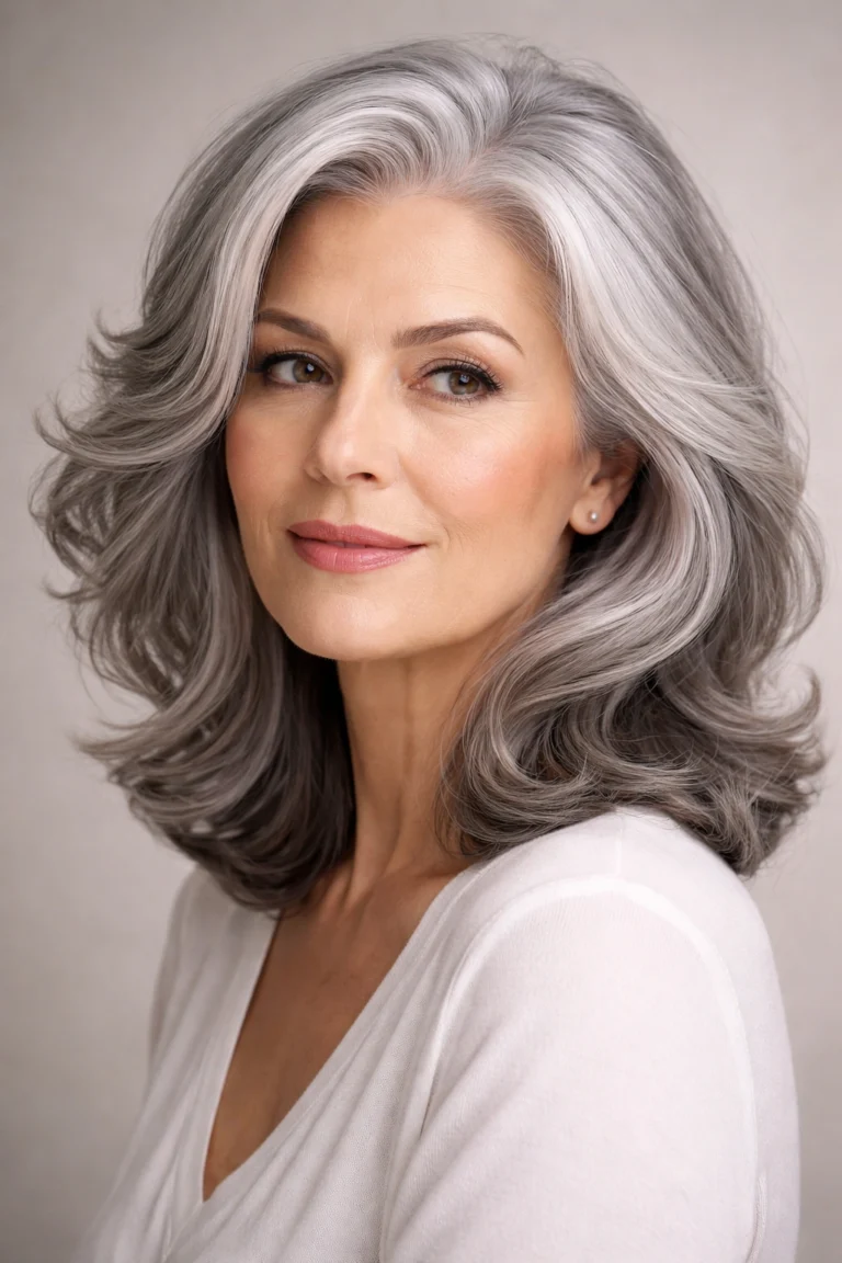 25 Gray Hairstyles for Women Over 60