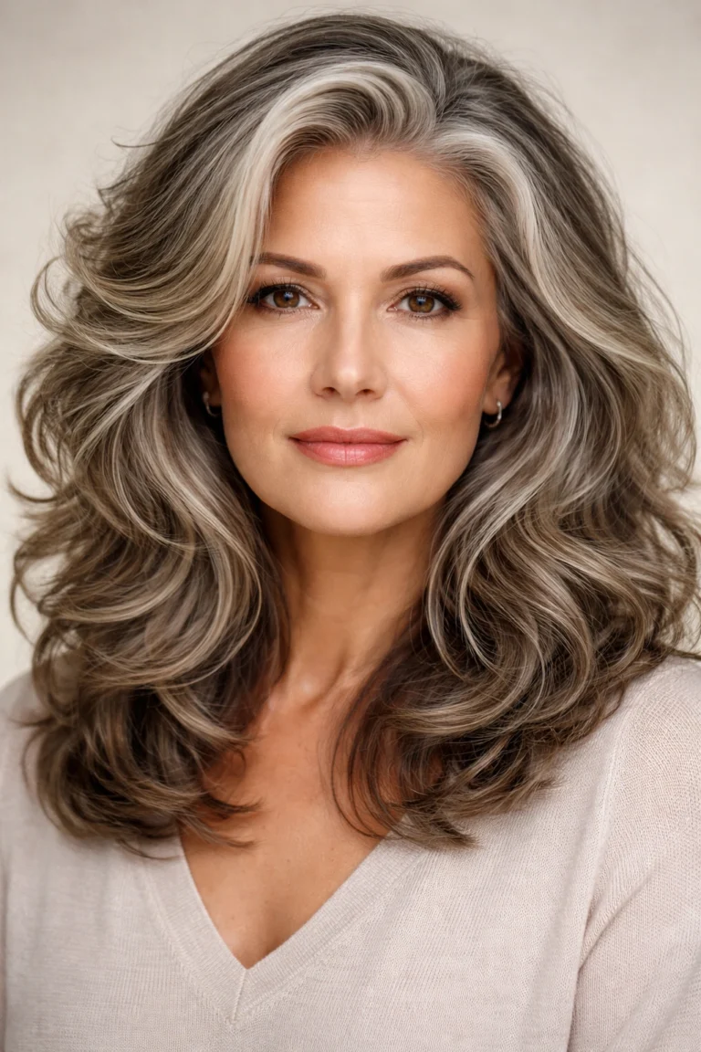 10 Hairstyles for Women Over 50 with Thick Hair