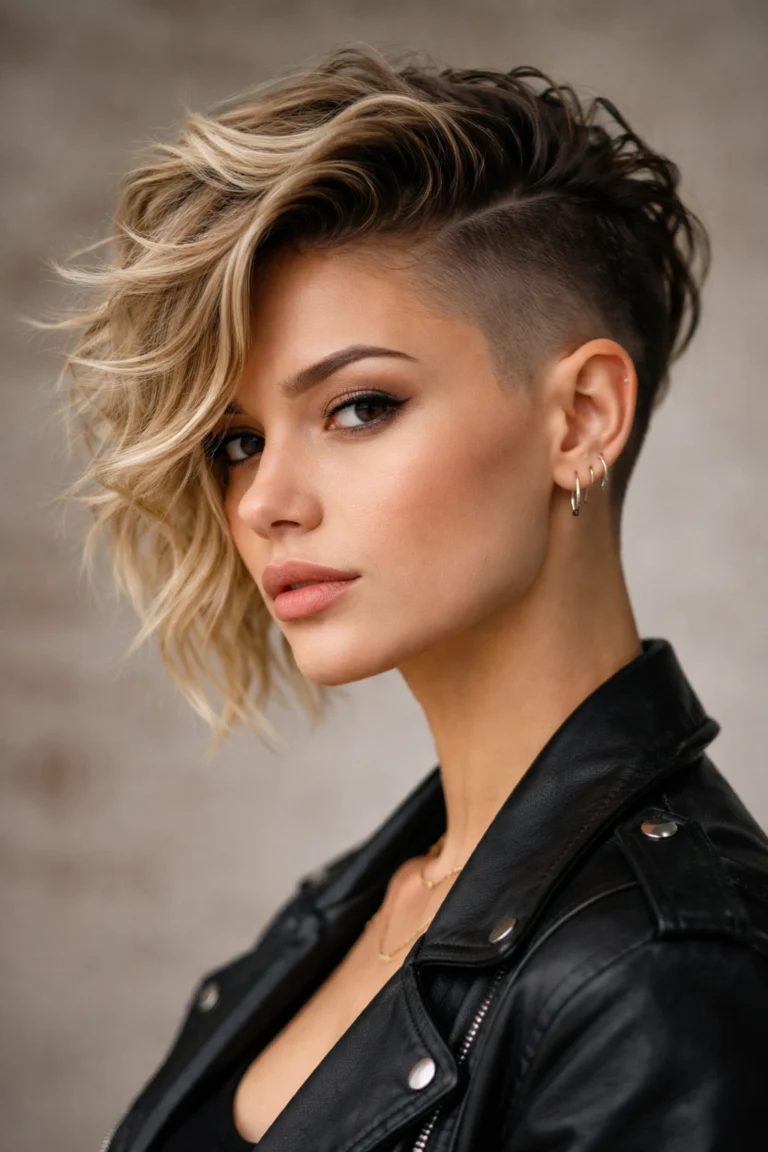 10 One Side Shaved Hairstyles For Bold Women