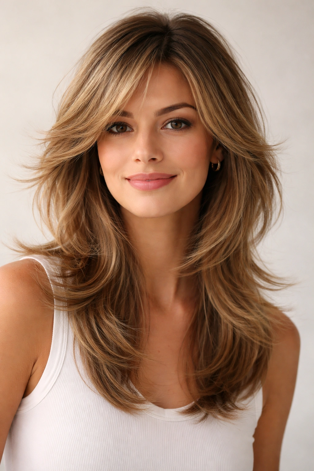 15 Low Maintenance Haircuts For Packed Schedules 10 Feathered hairstyle with wispy layers and movement