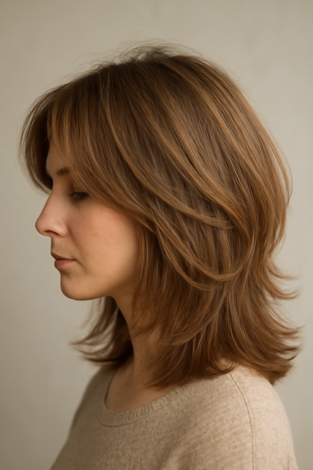 20 Layered Styles That Instantly Elevate Your Look 5 Feathered layers on fine hair creating fullness and movement
