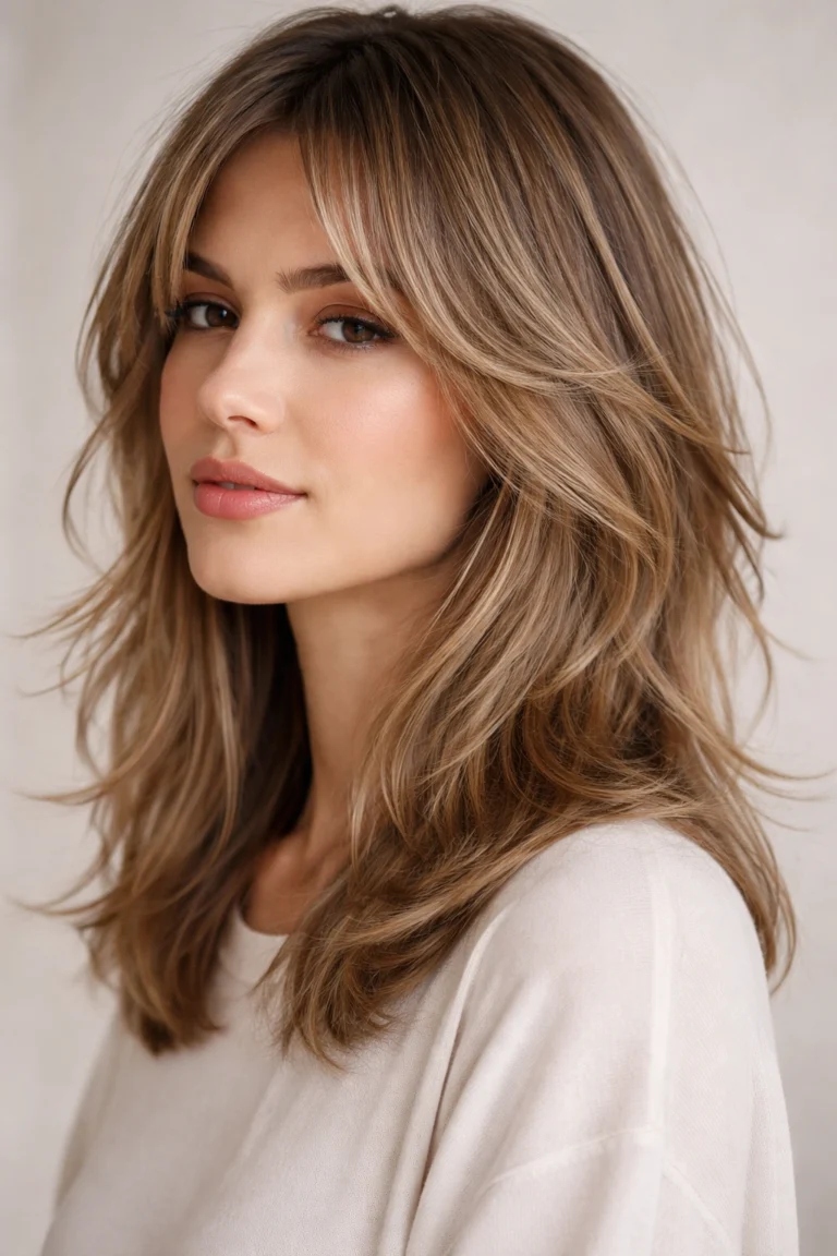 12 Shoulder Length Layered Cuts With Movement