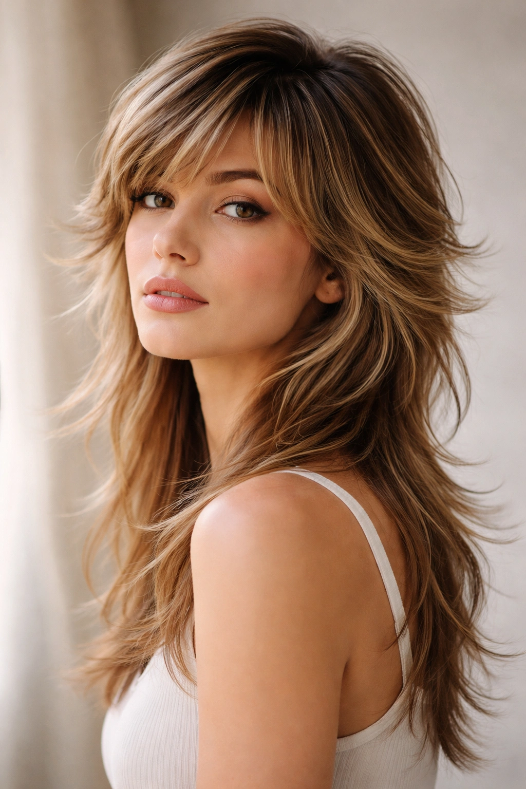 20 Flattering Mullet Cuts Women Are Requesting 3 Soft feathered mullet with feathered layers framing the face and longer back in gentle waves.