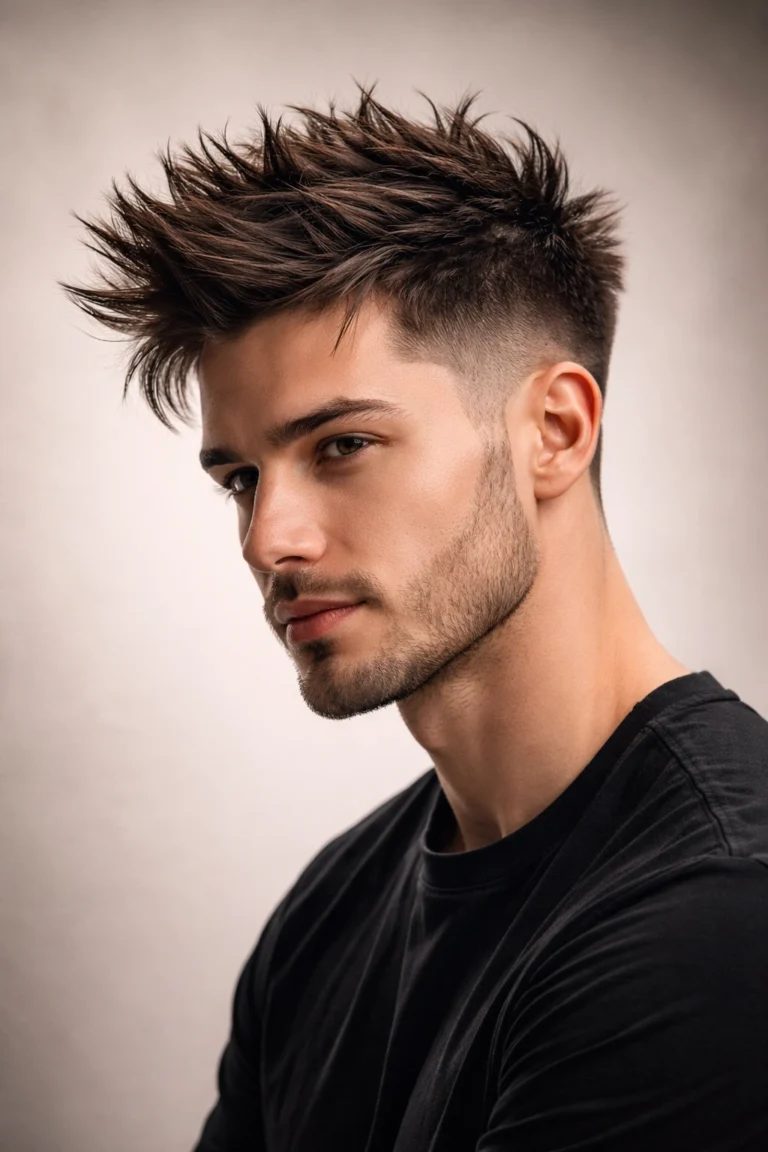 Hairstyles for Men with Spiky Hair: 22 Cool Spiky Styles with Modern Texture