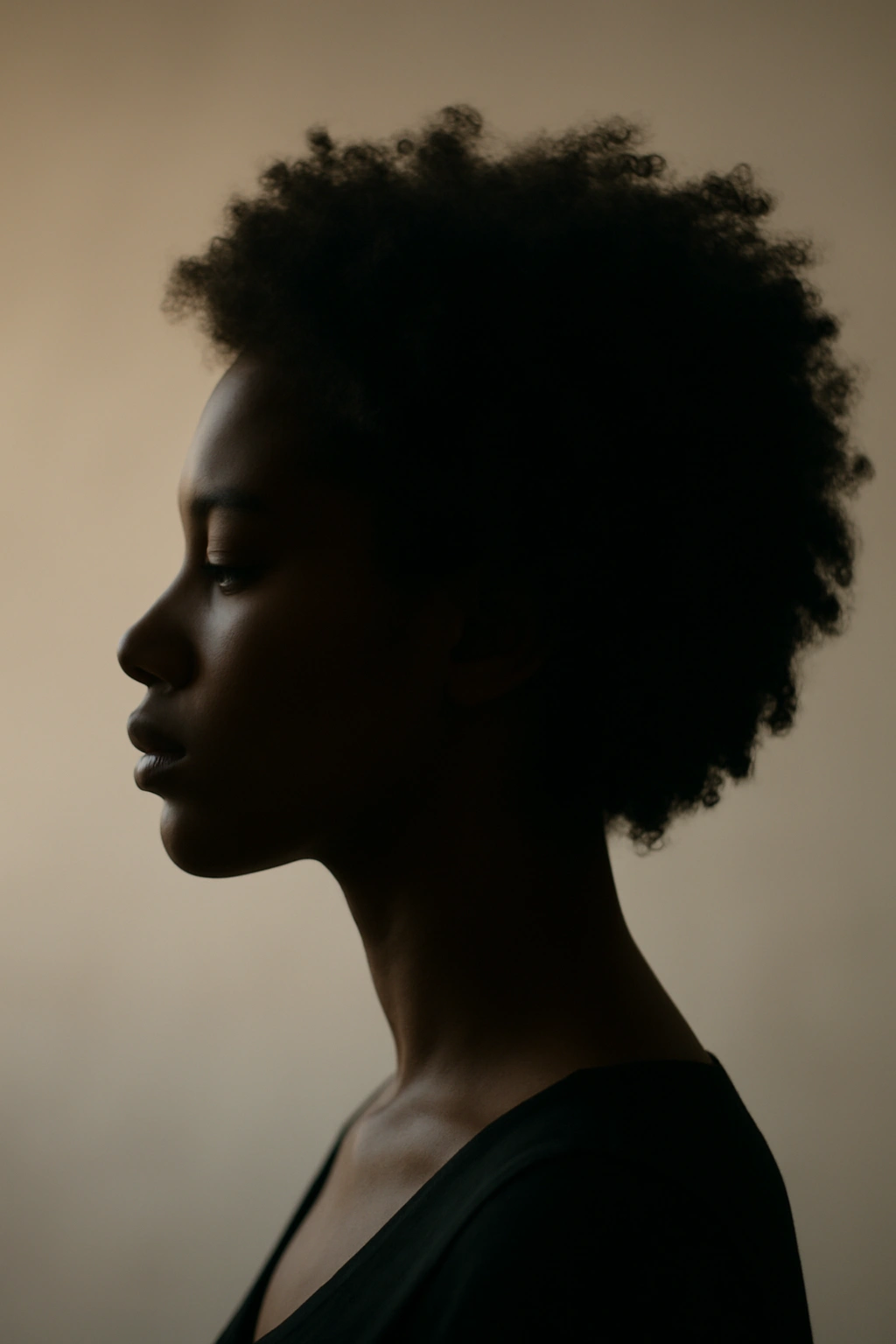 20 Hairstyles for Black Women Sorted by Hair Texture 21 Abstract profile silhouette suggesting final thoughts on hair textures