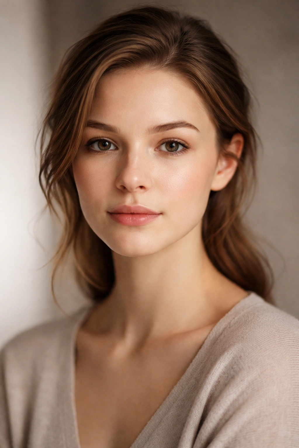 15 Short Haircuts Made For Heart Shaped Faces 16 Introspective portrait of a person with a heart-shaped face in calm lighting