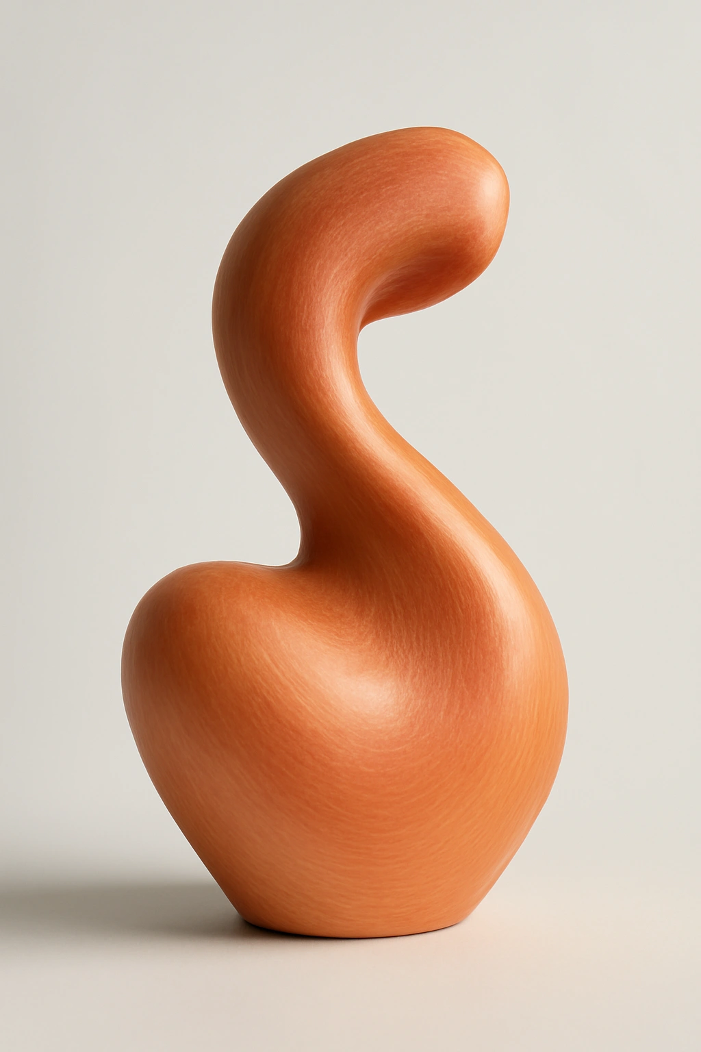 12 Short Strawberry Blonde Haircuts Women Are Loving 13 Abstract sculpture representing the final word in strawberry blonde tones on a white studio background