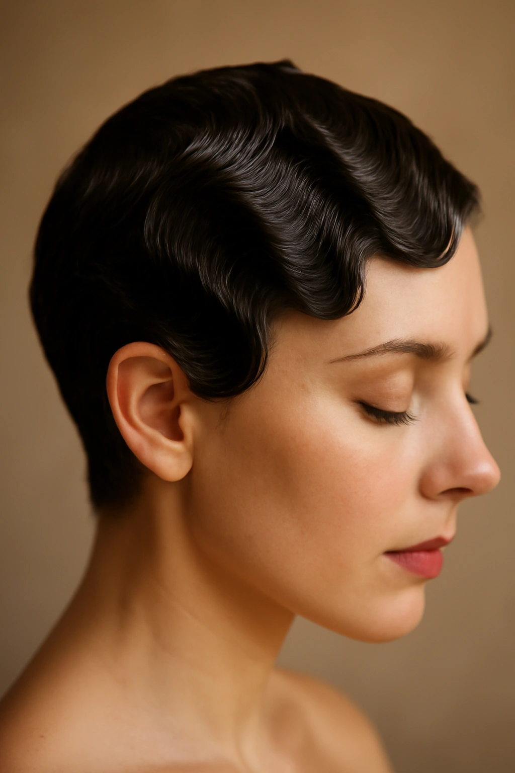 10 Short Hairstyles Perfect for Special Occasions 10 Finger waves on short hair with vintage elegance