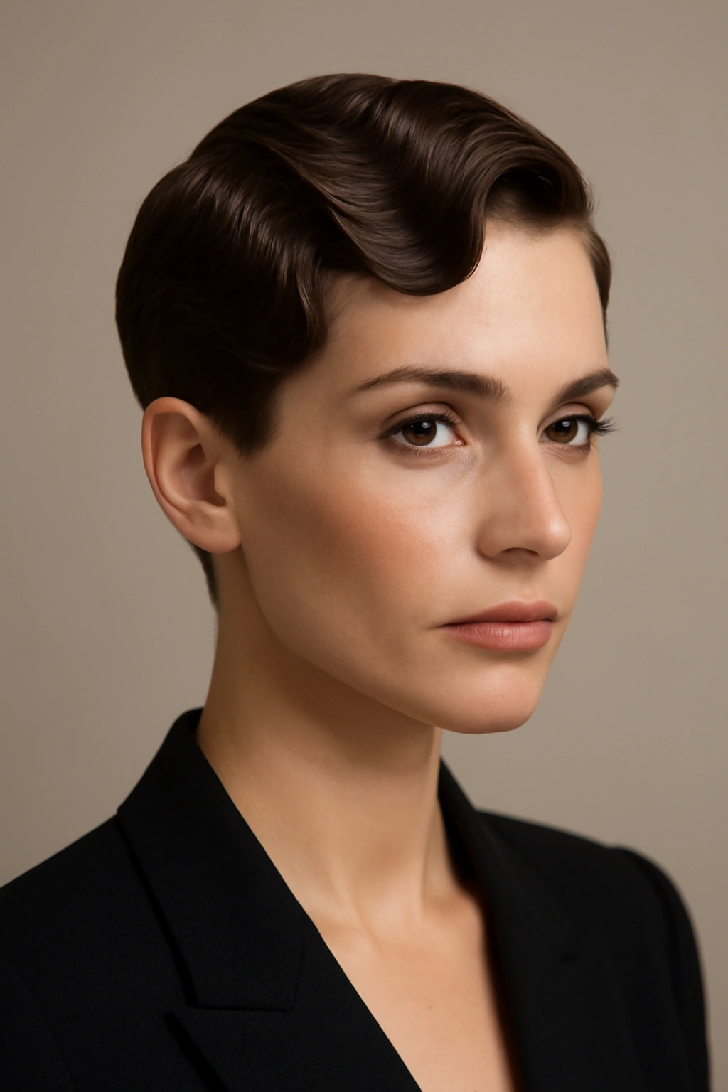10 Formal Hairstyles That Look Stunning on Short Hair 10 Short hair with a sleek base and glamorous waves on top