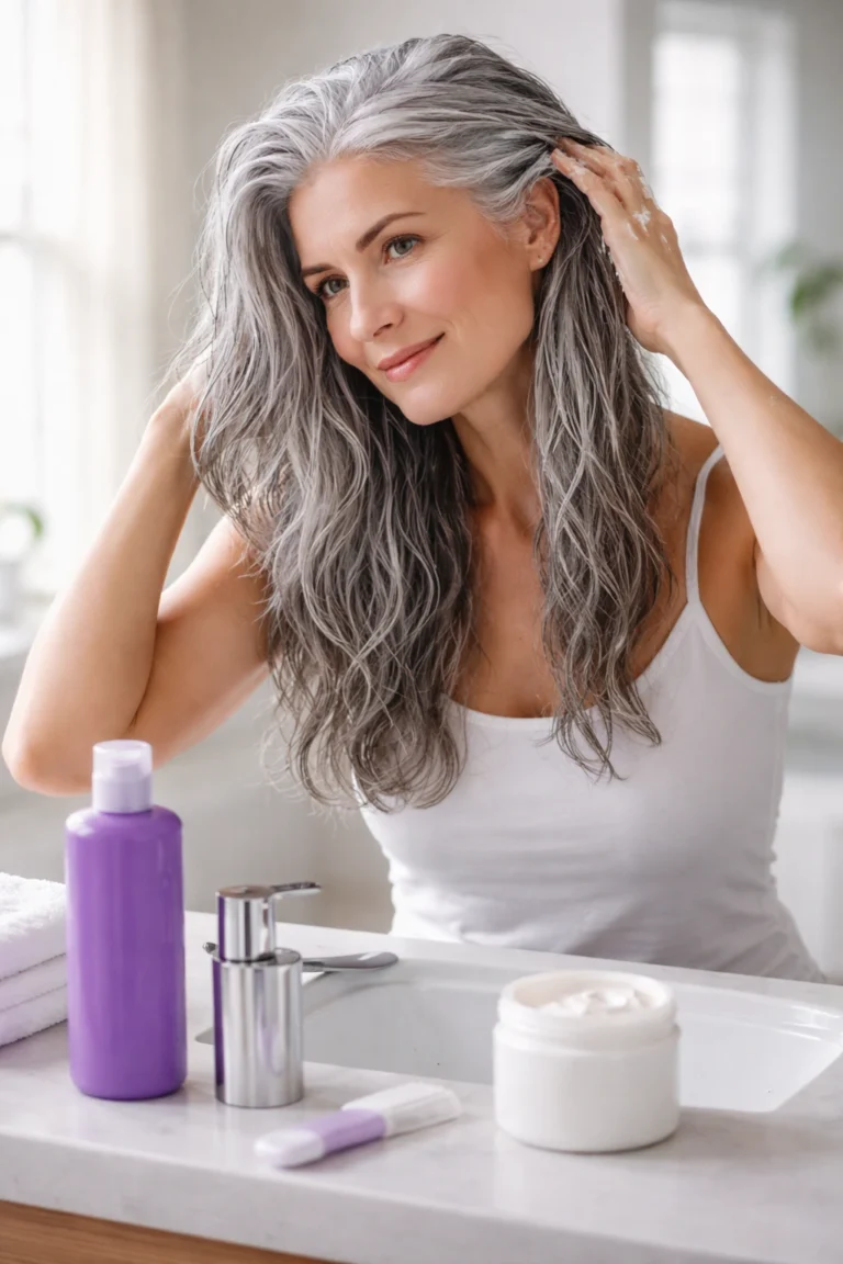 How to Grow Out Gray Hair That Is Already Colored