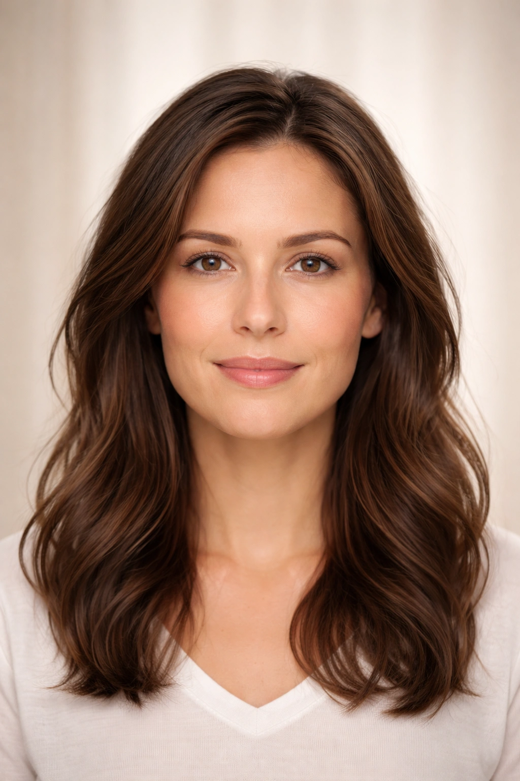 Portrait showing moderate hair density illustrating realistic treatment expectations.