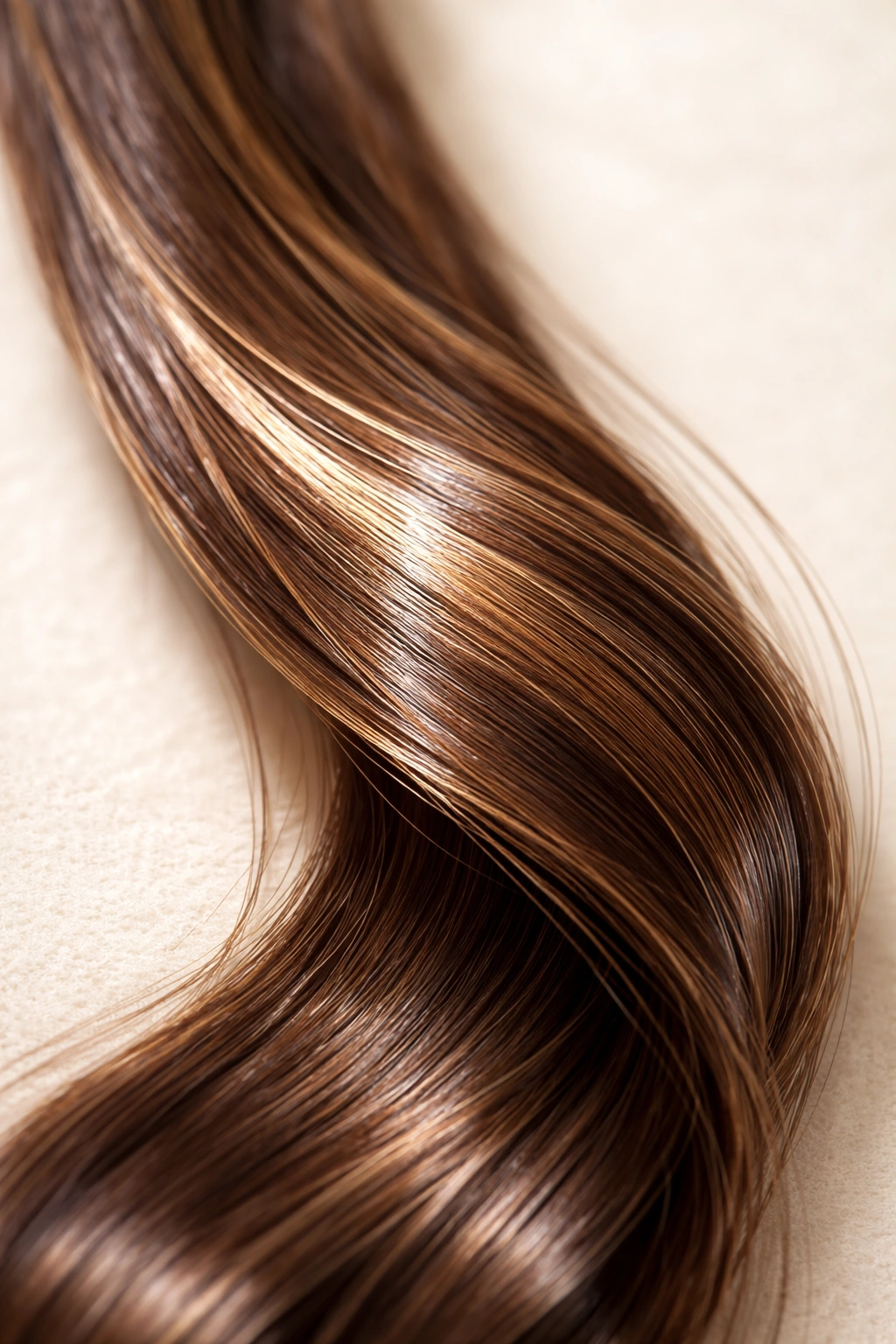 Single hair strand with subtle oil sheen representing the 24-48 hour rule