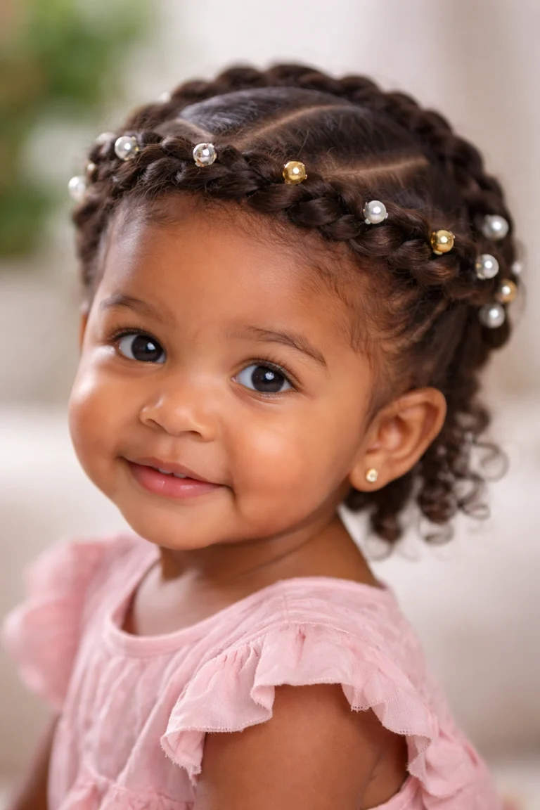 12 Cute Beaded Hairstyles Toddlers Will Love