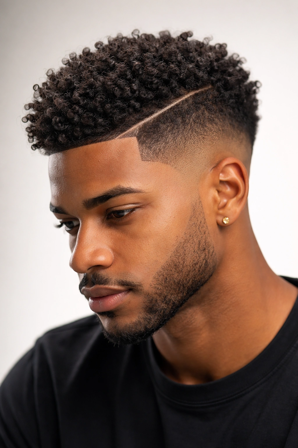 Hard part tapered cut on 4B coils with a crisp shaved part.