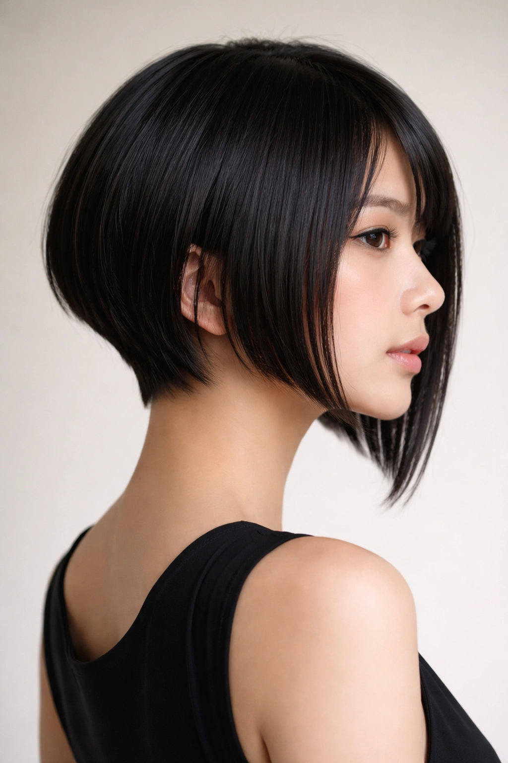 Kaminari Musume Bob with sharp back and longer front.