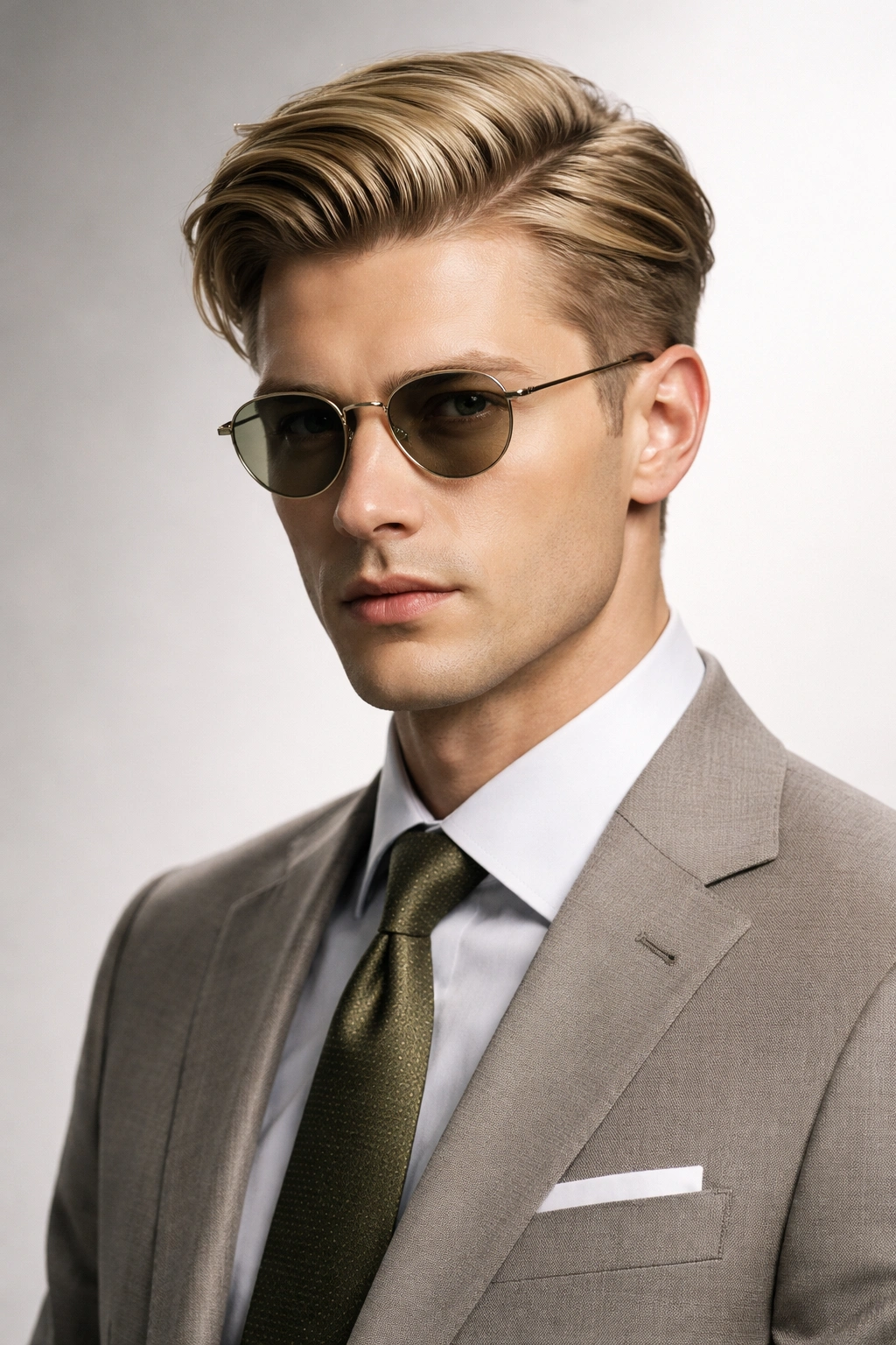 Portrait of The Kento Nanami Business Professional hairstyle with a sharp side part