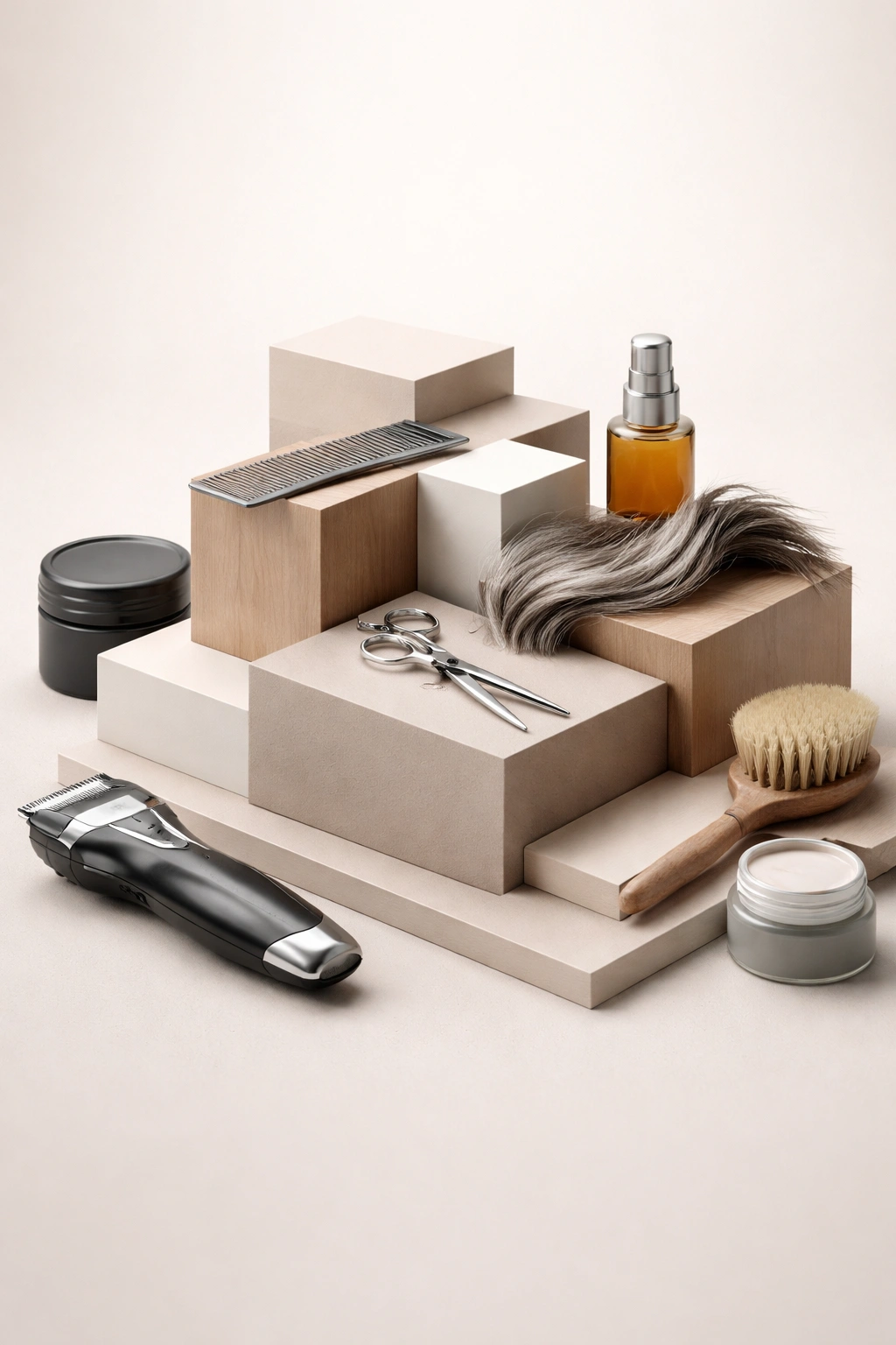 Abstract geometric composition symbolizing key takeaways without text