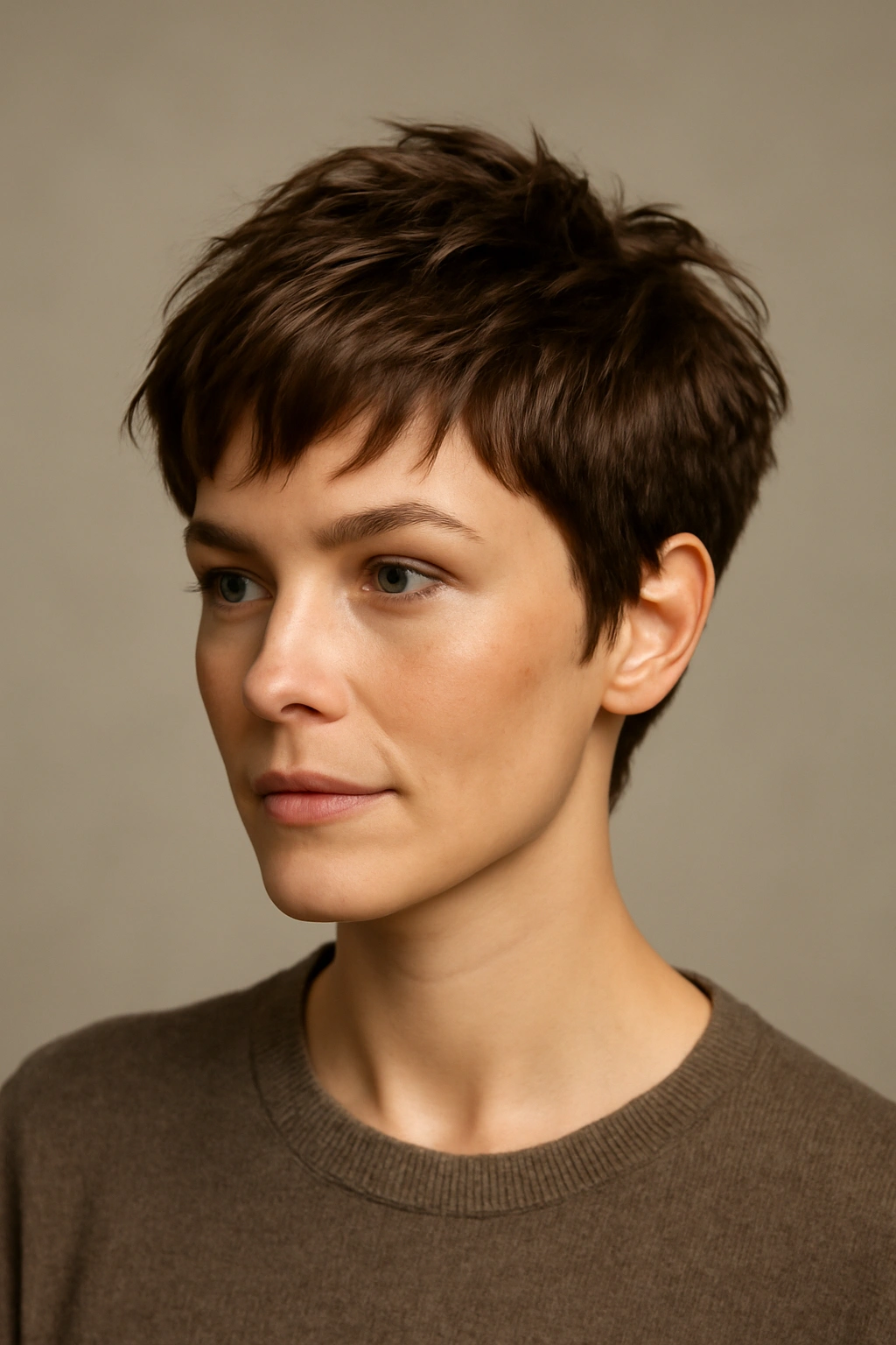 15 Wash and Go Haircuts That Need Almost No Effort 14 Layered pixie haircut with textured layers on top