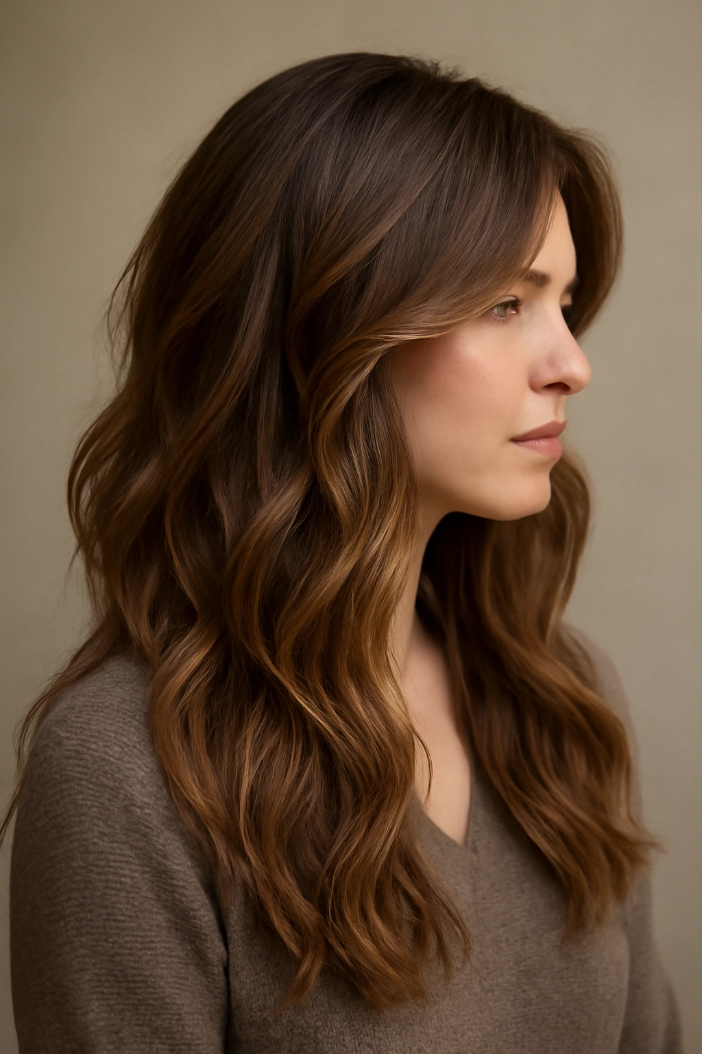25 Effortless Long Hair Hairstyles Every Woman Needs 11 Layered long hair with textured waves and visible layers