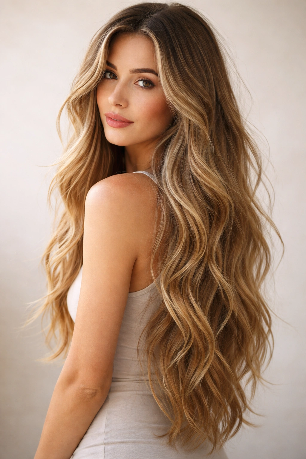 20 Wavy Hairstyles At Every Length You Ll Want 11 Very long hair with subtle layers and loose beachy waves