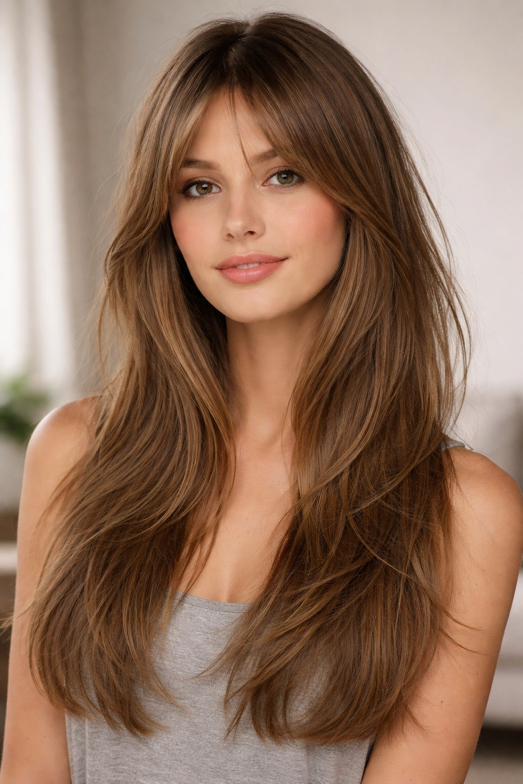 15 Shag Haircuts That Give Fine Hair More Body 4 The Long Shag with Barely-There Layers showing soft layering on long hair