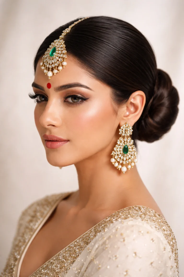 10 Short Hair Styles for an Indian Wedding
