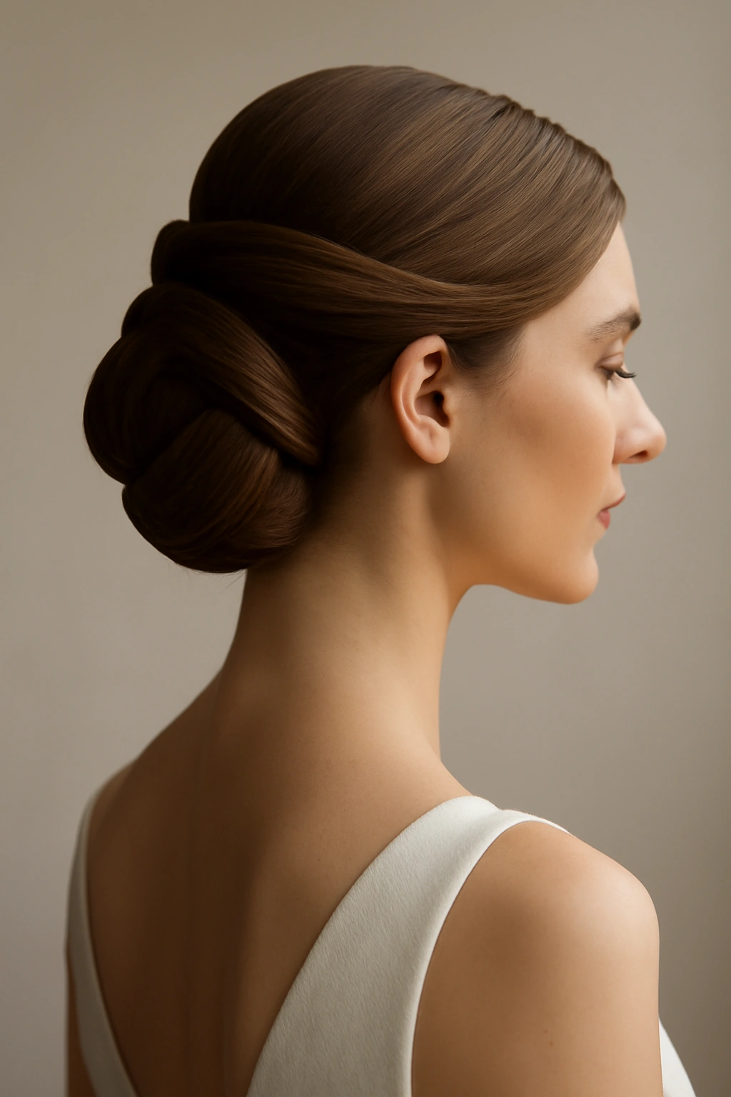 18 Wedding Styles From Polished Updos to Soft Waves 16 Geometric updo with clean lines and sculpted shapes