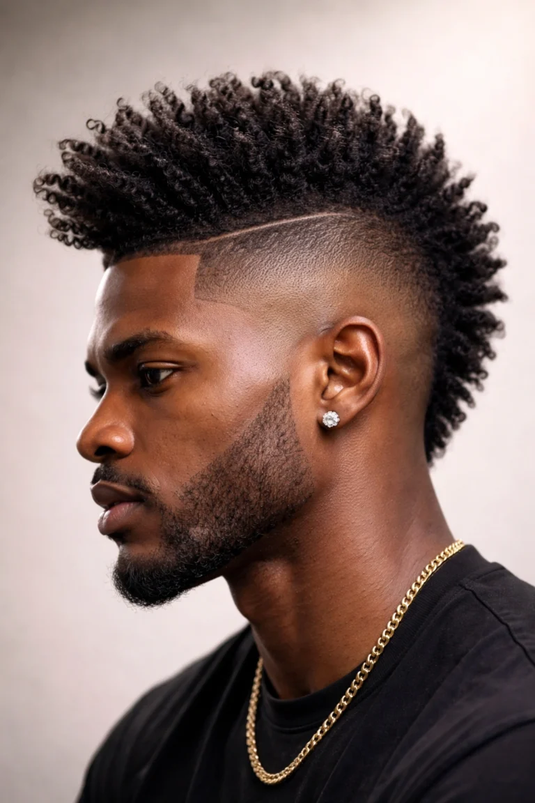 Black Mohawk Hairstyles for Men: 17 Cool Mohawk + Fade Styles