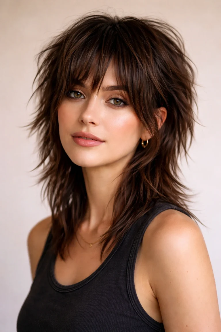 15 Short Shag Haircuts with Lived In Texture