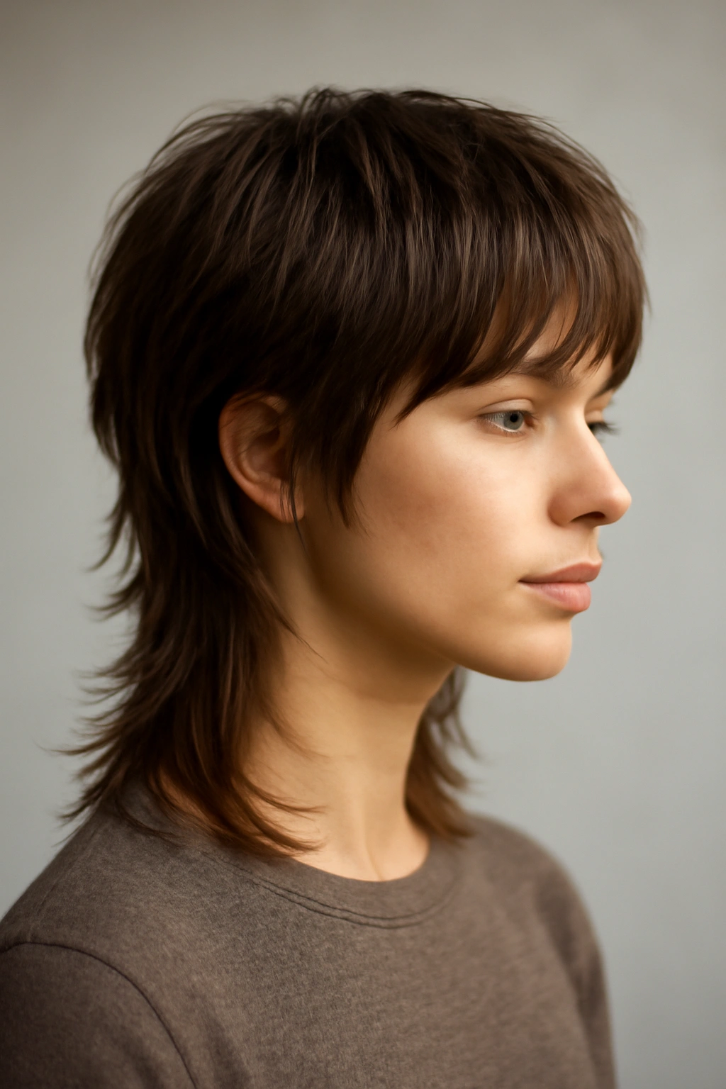 10 Short Hairstyles Straight Out of Anime (But Wearable) 5 Mullet hairstyle with soft layers and textured transition