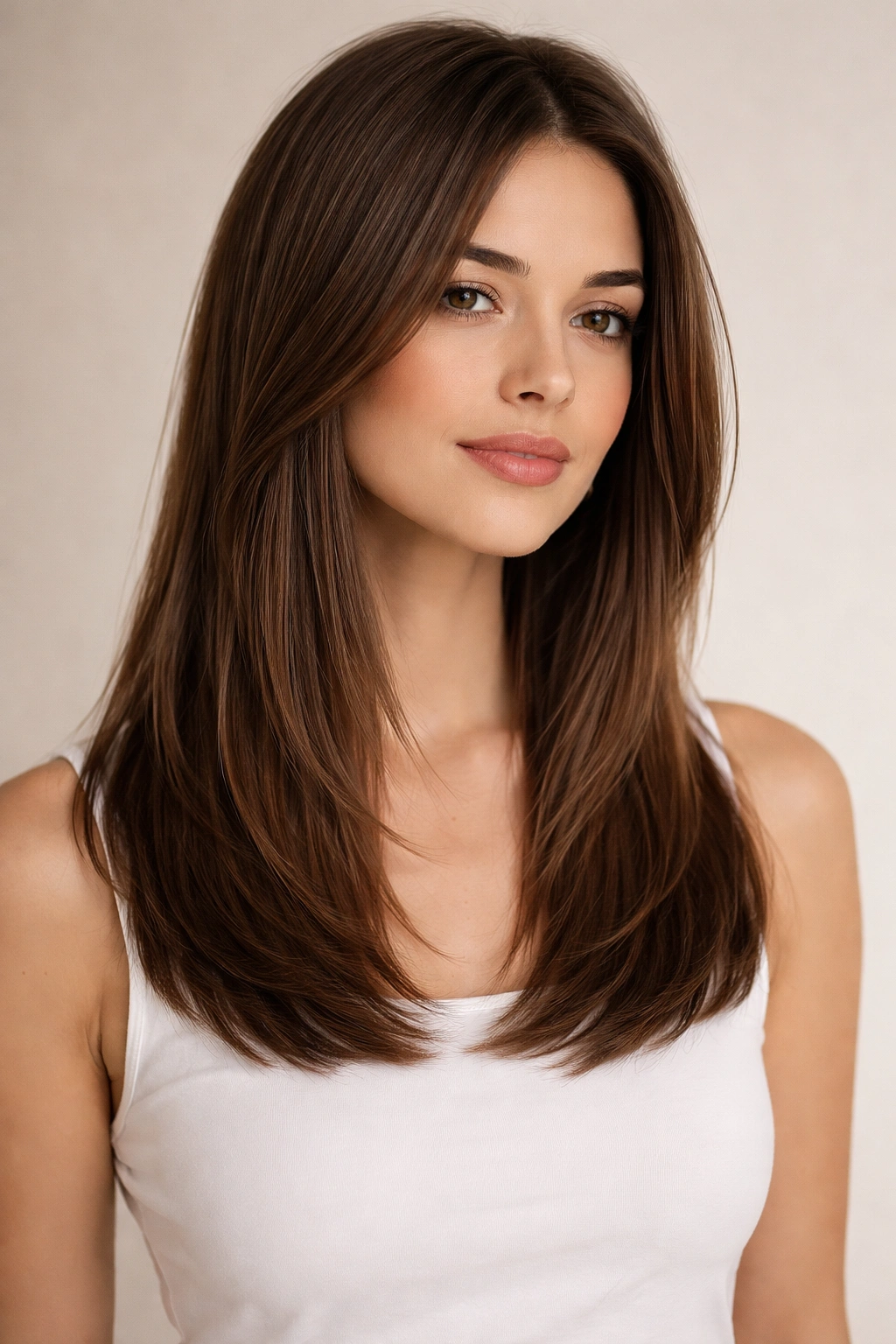 15 Low Maintenance Haircuts For Packed Schedules 12 One-length haircut with subtle hidden layers creating movement