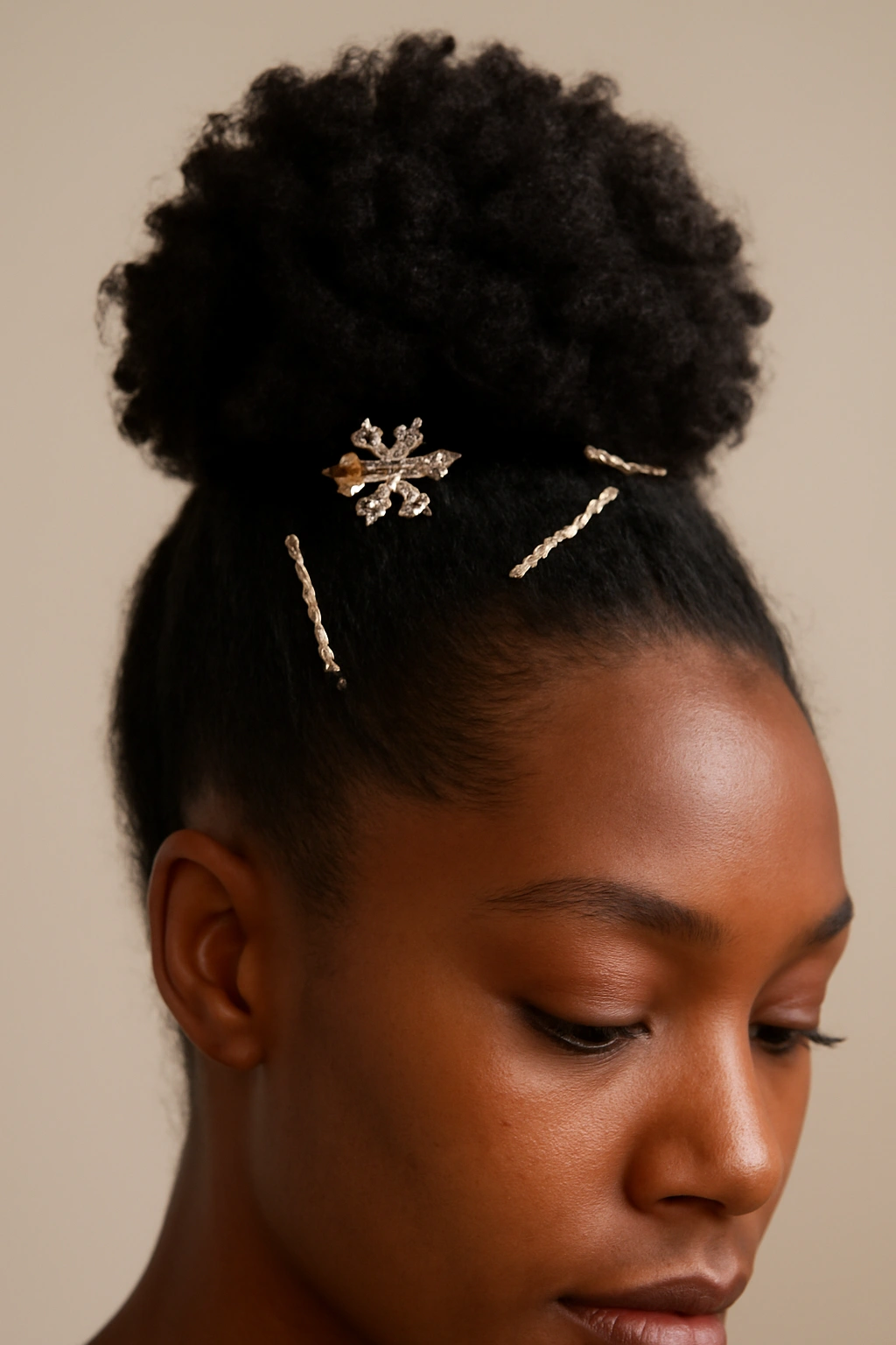10 Pineapple Wave Styles Black Women Are Trying Now 10 High pineapple adorned with decorative pins and accessories