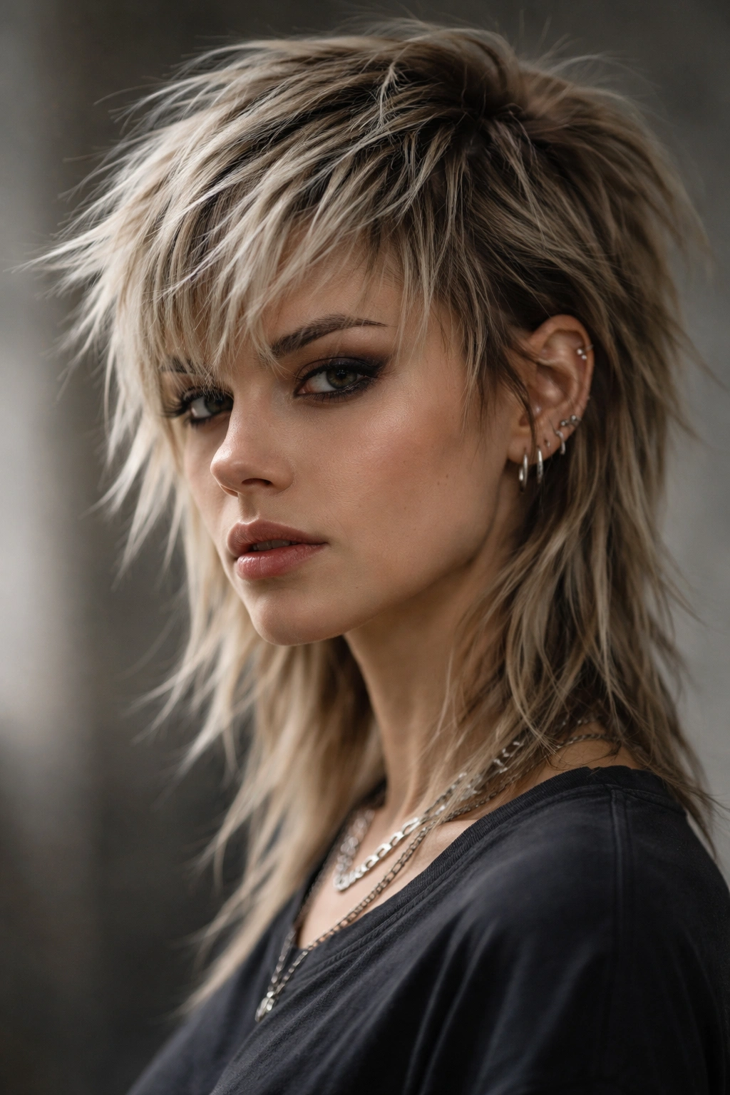 12 Edgy Bob Cuts For Women Who Love Bold Hair 3 Very short top with jagged layers transitioning to longer sides in pixie-bob hybrid