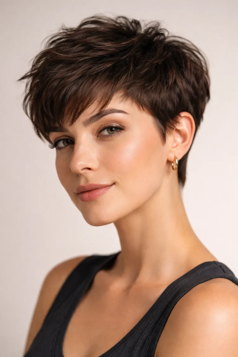 10 Low Maintenance Short Cuts for Thick Heavy Hair