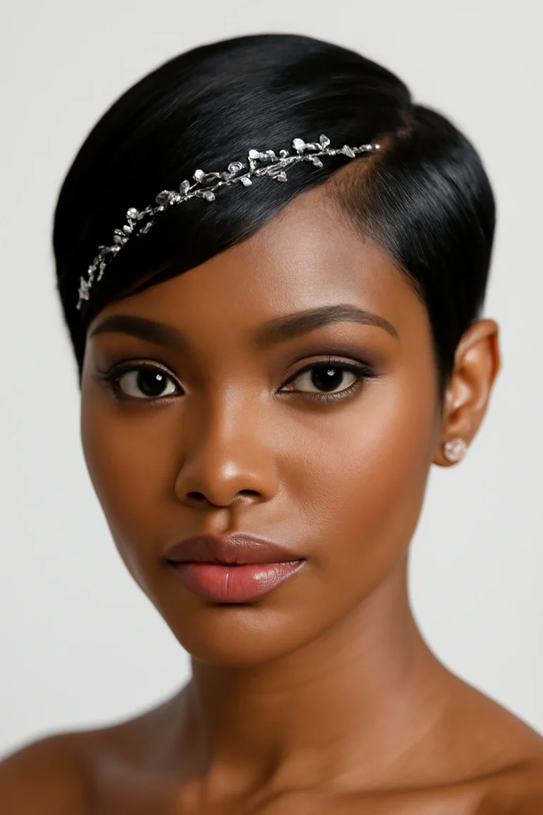 10 Short Hair Wedding Styles Black Brides Will Love