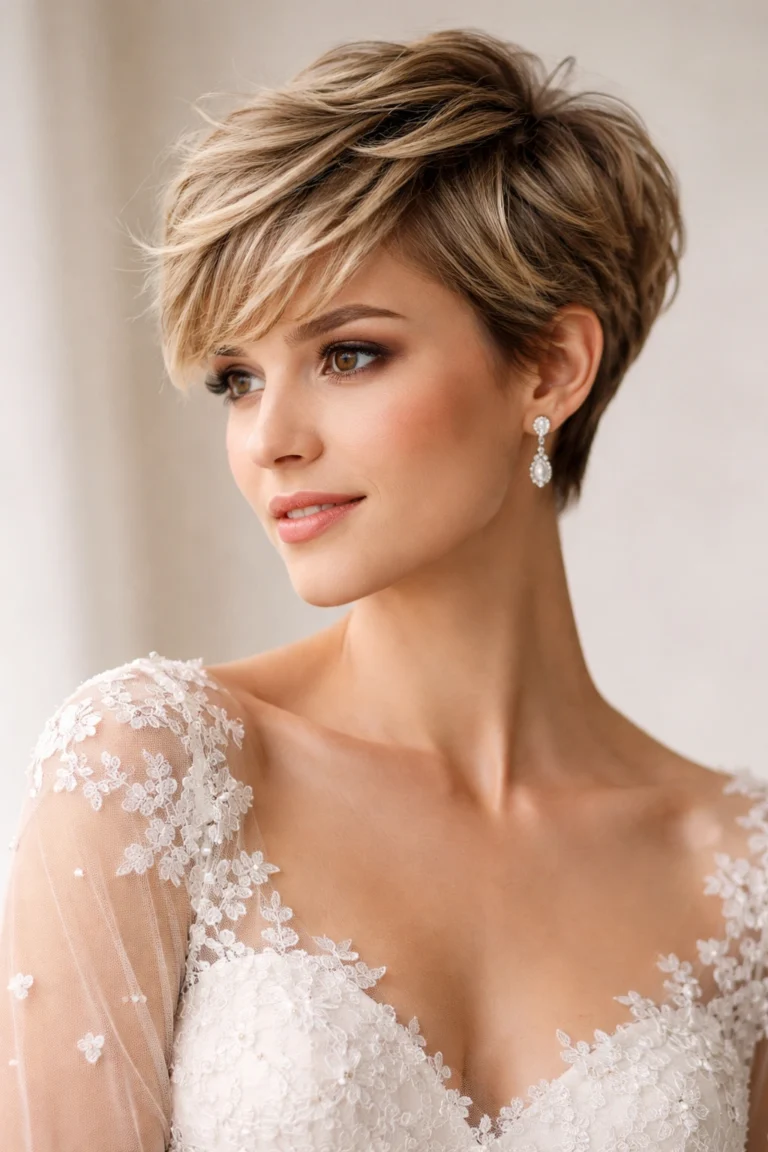 Short Hair Brides: 15 Beautiful Hairstyles for Your Wedding