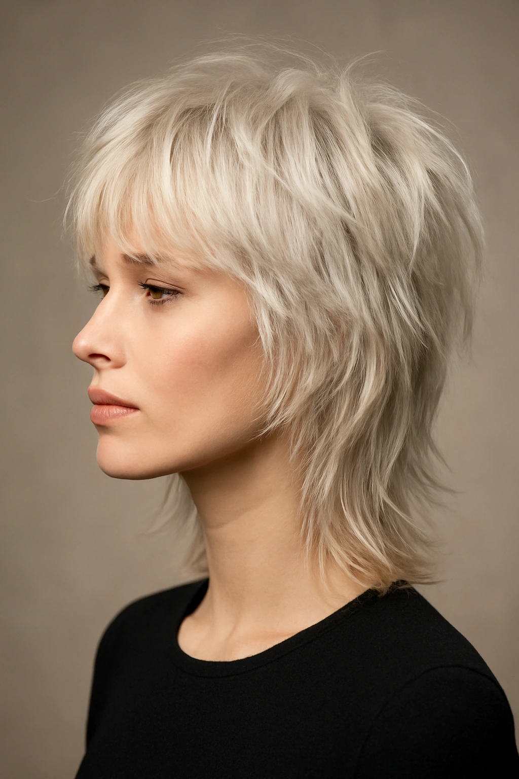 20 Shag Cuts That Instantly Upgrade Your Look 11 Platinum blonde shag hairstyle with defined layers