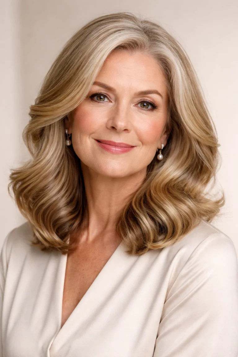 25 Medium-Length Hairstyles for Women Over 60
