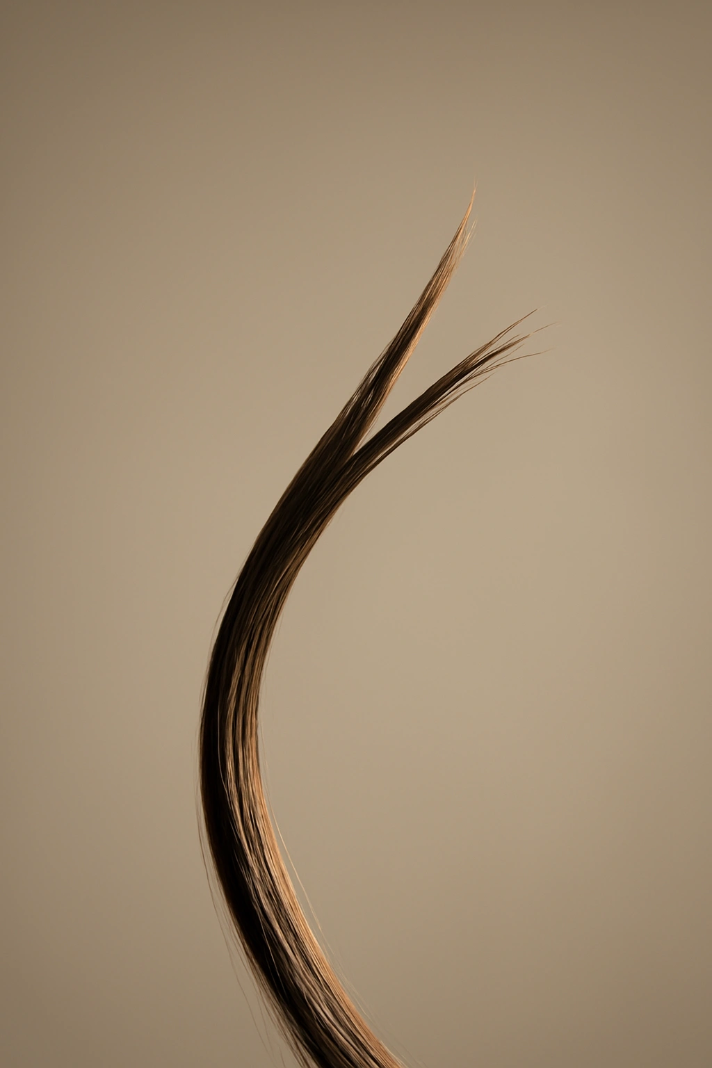 10 Natural Hair Growth Tips From Women Who Made It 4 Macro shot of a stiff hair strand with a small crack