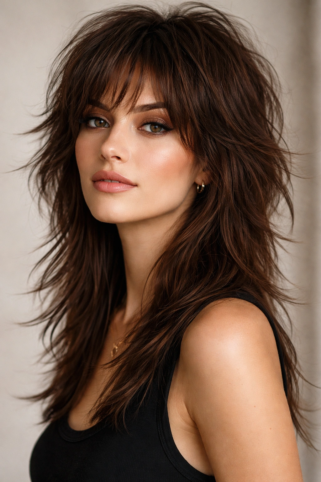20 Shag Hairstyles Sorted By Hair And Face Type 12 Thick hair with razor-textured shag for a heart-shaped face