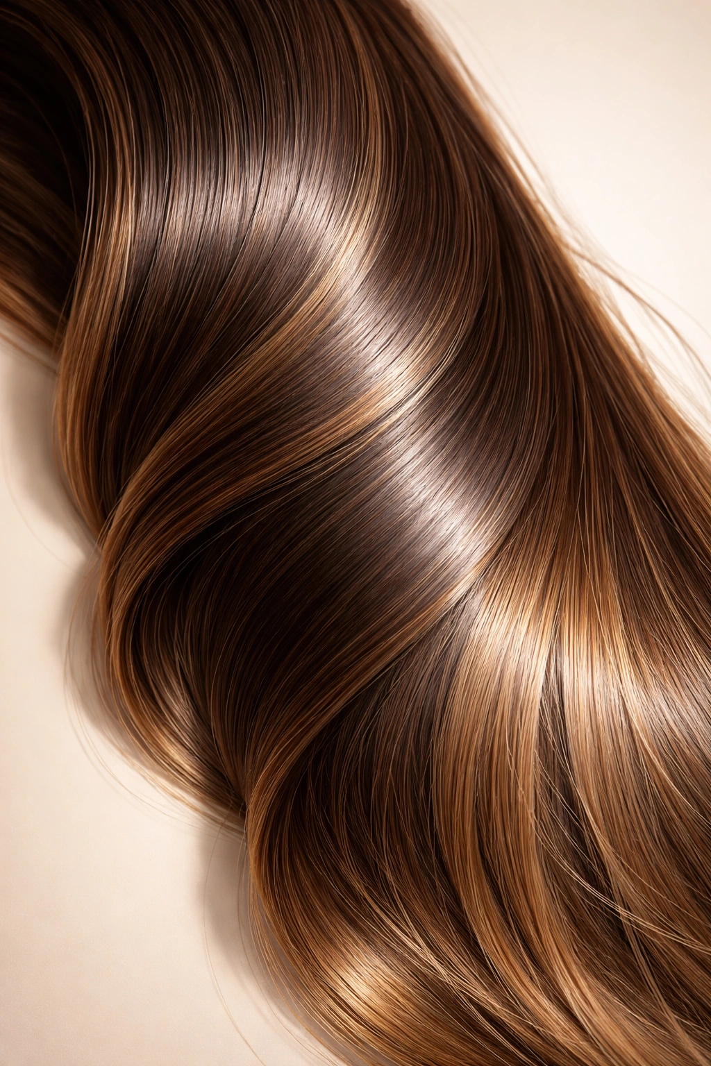 Remy hair with natural shine and smooth cuticle surface