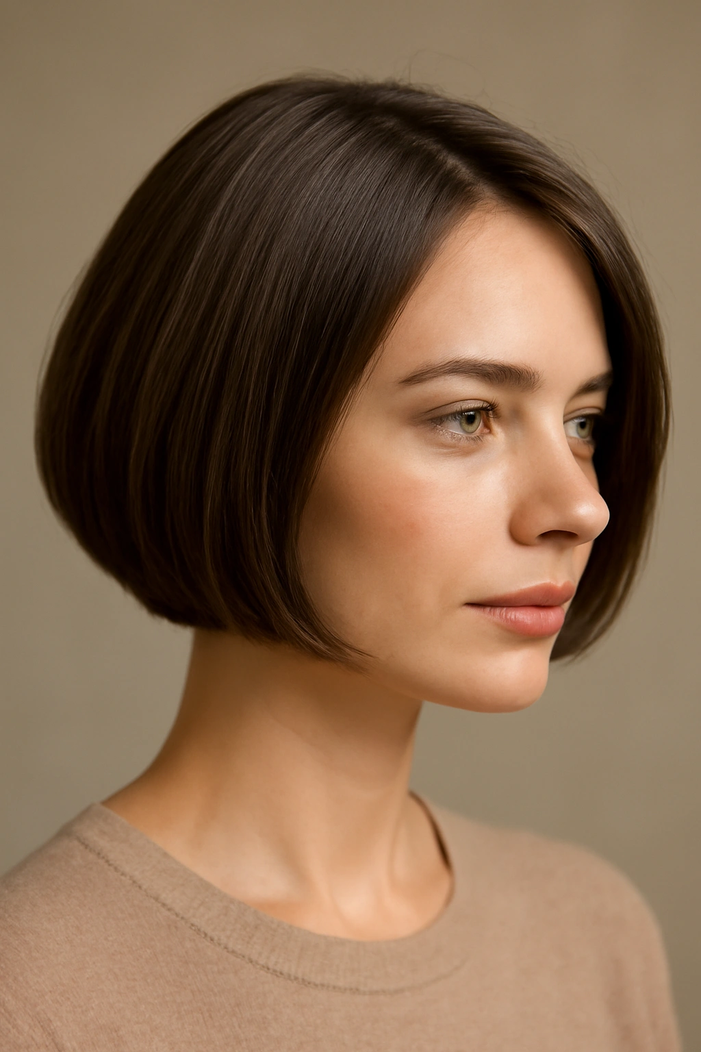 20 Short Bob Hairstyles You Can Style in Minutes 9 Rounded bob hairstyle with a curved dome silhouette