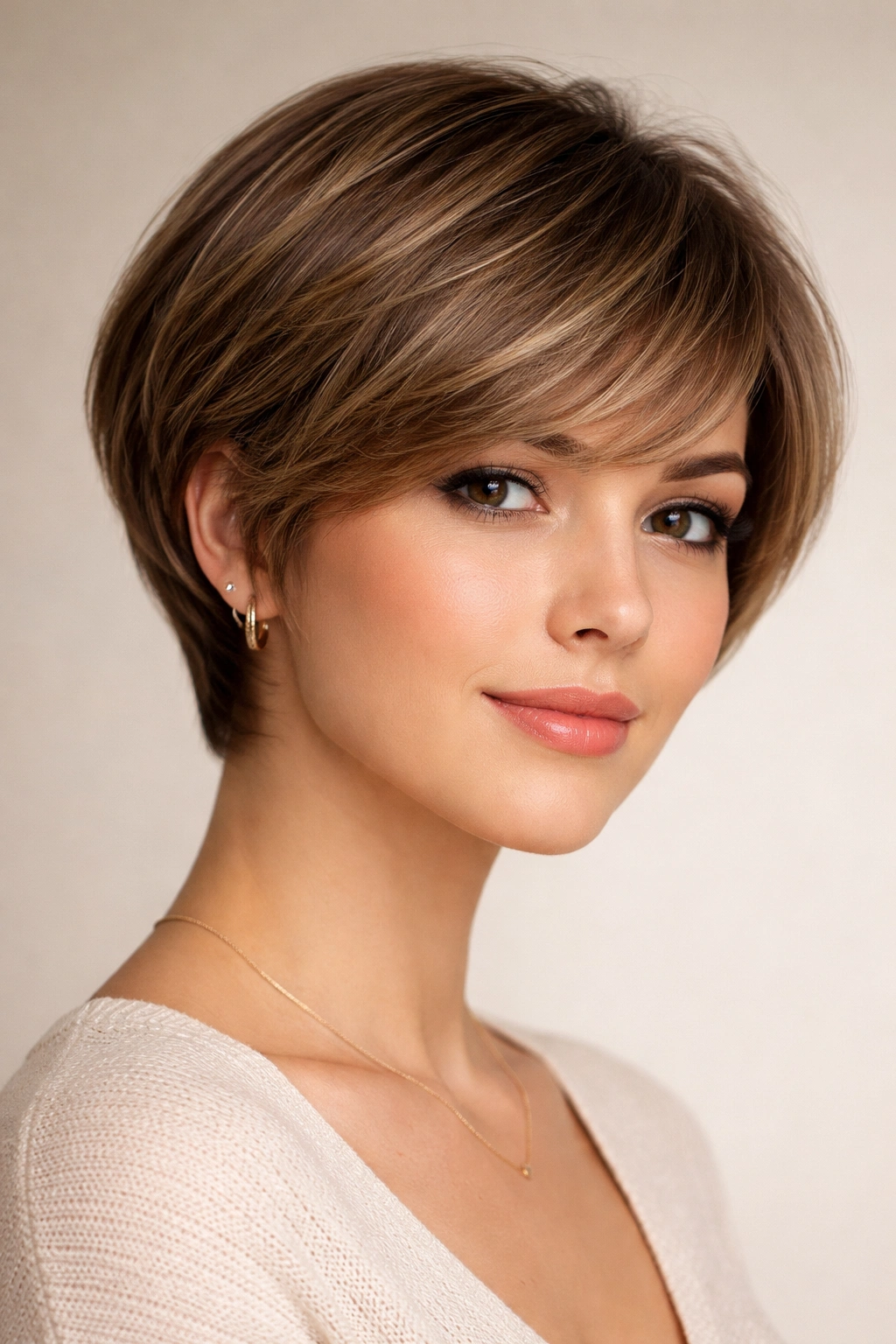 Close-up of The Rounded Pixie Bob with a soft rounded silhouette