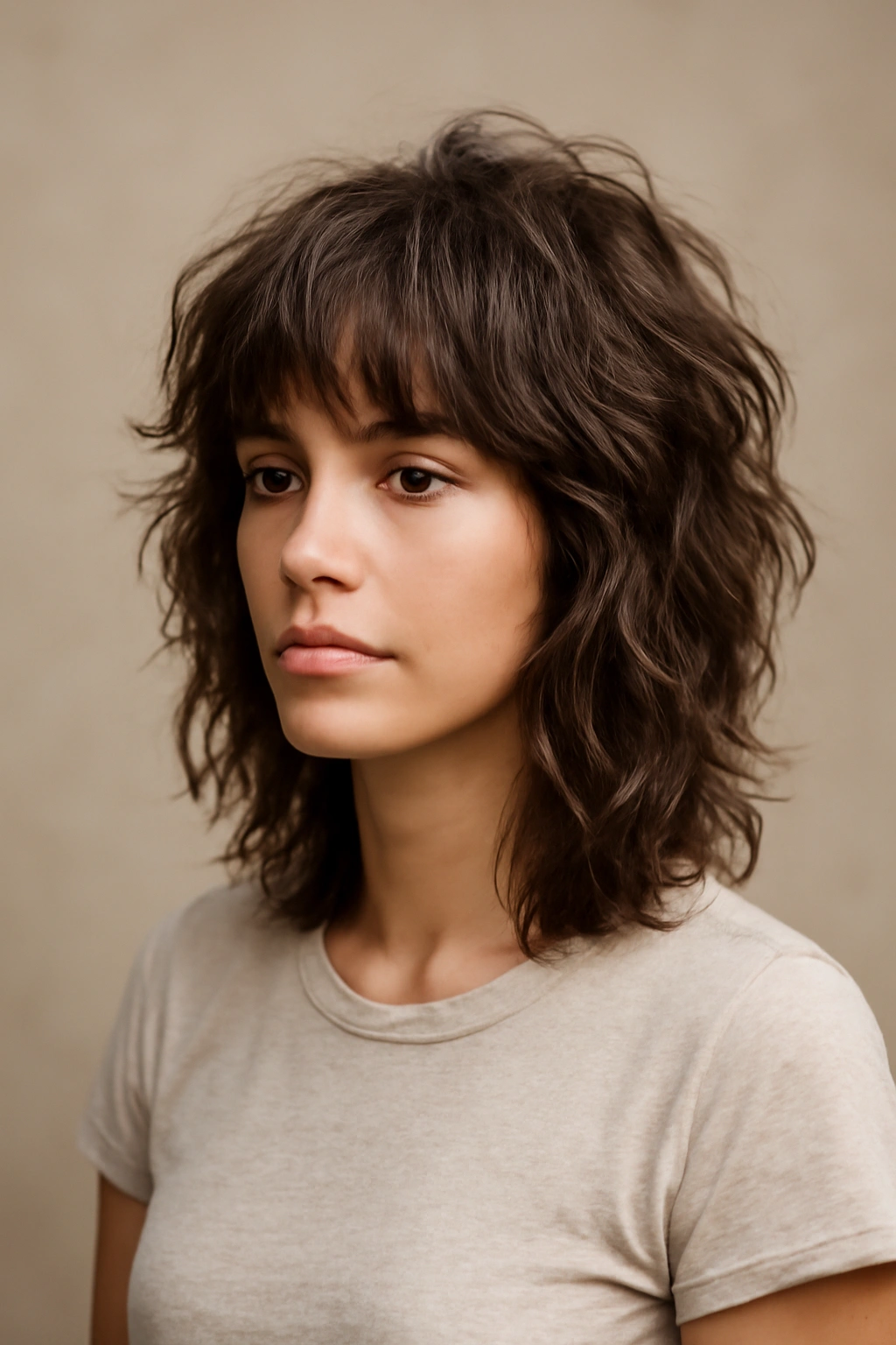 15 Wash and Go Haircuts That Need Almost No Effort 3 Modern shag hairstyle with elevated crown layers and movement
