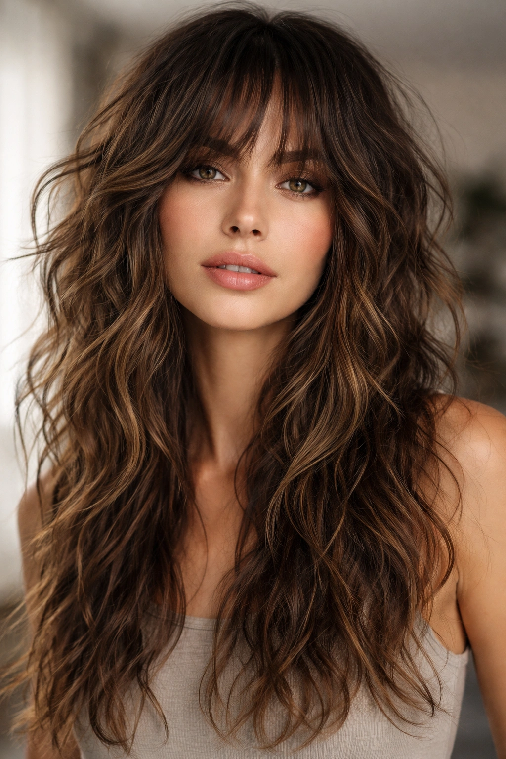 25 Long Haircuts For Women With Every Hair Type 5 Heavy textured shag cut with pronounced layers and natural waves