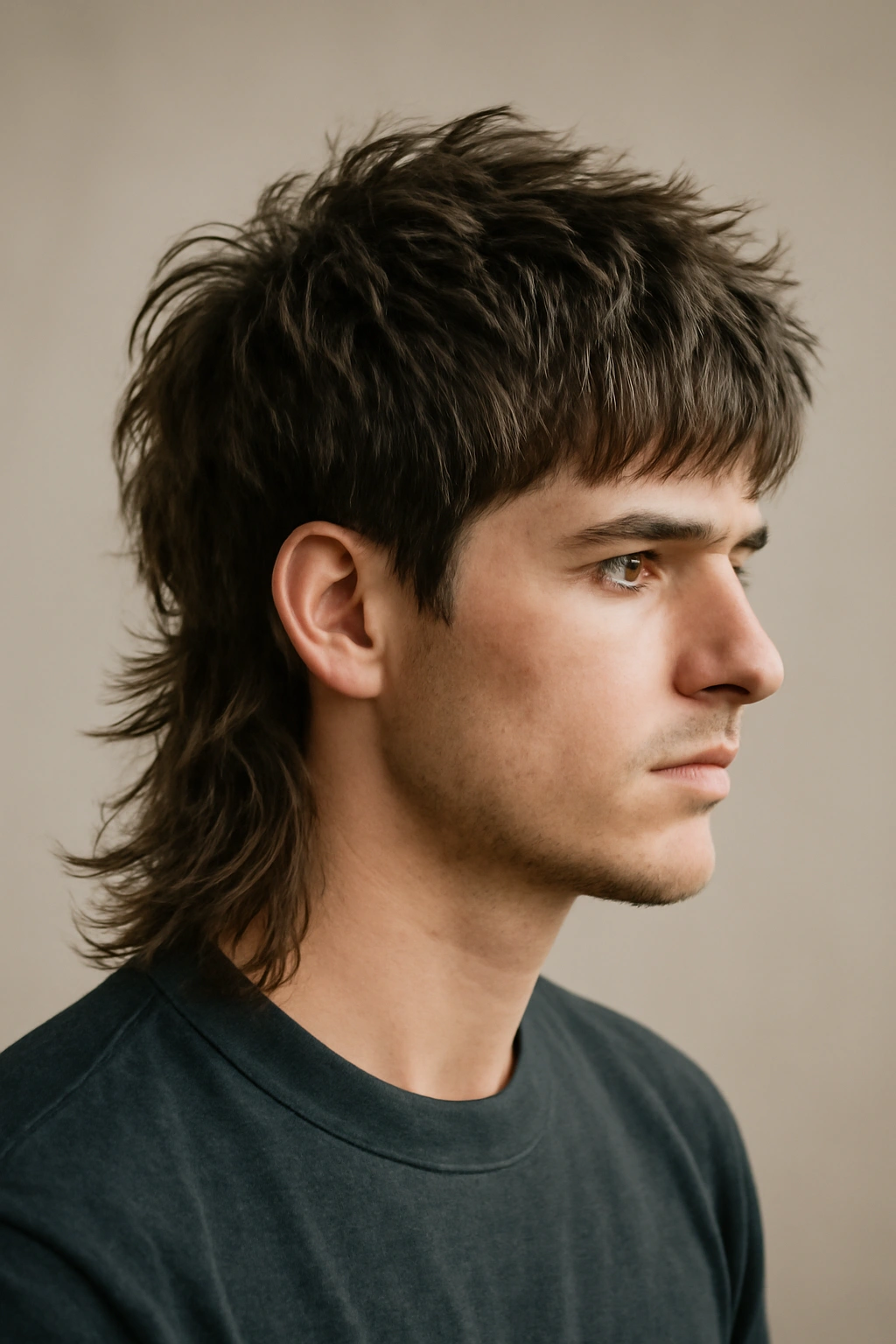 10 Mullet Haircuts That Suit Thick Heavy Hair 4 Shag mullet with layered back and textured top