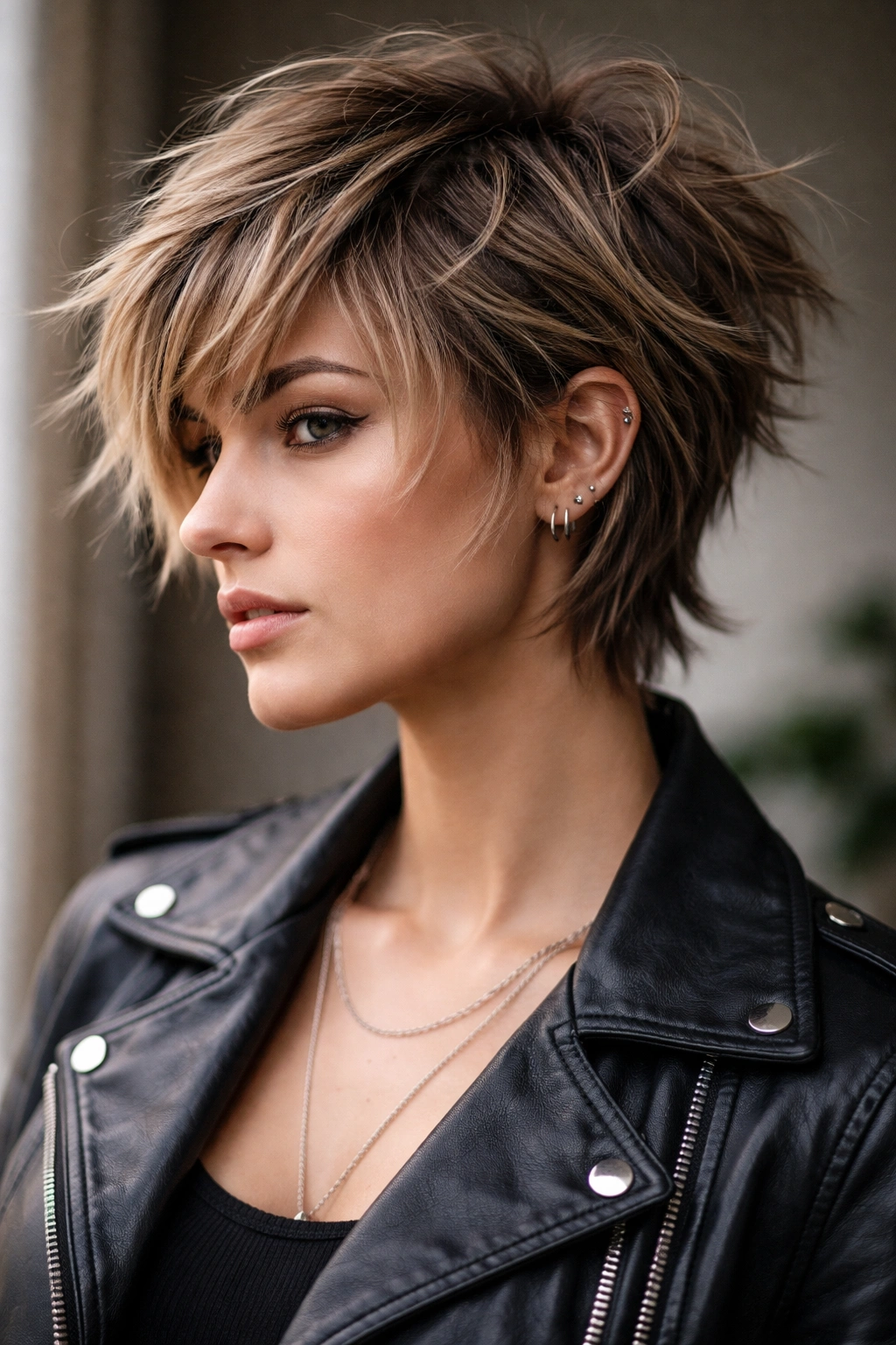 10 Edgy Pixie Cuts For Women Who Want Bold Hair 5 Shaggy pixie with feathered layers and dynamic movement.