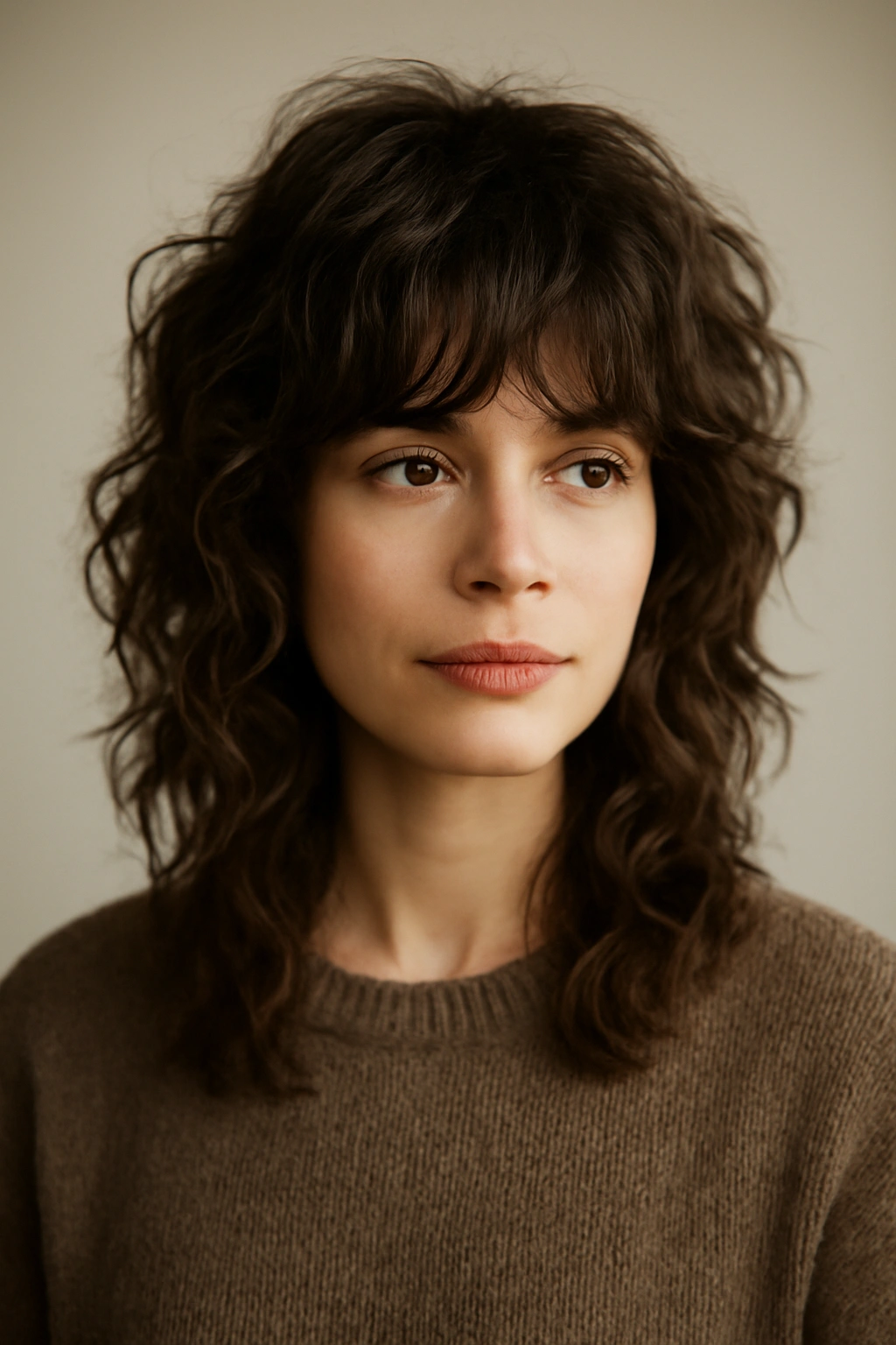 20 Shag Cuts That Instantly Upgrade Your Look 18 Shag hairstyle styled to enhance natural waves with textured layers.