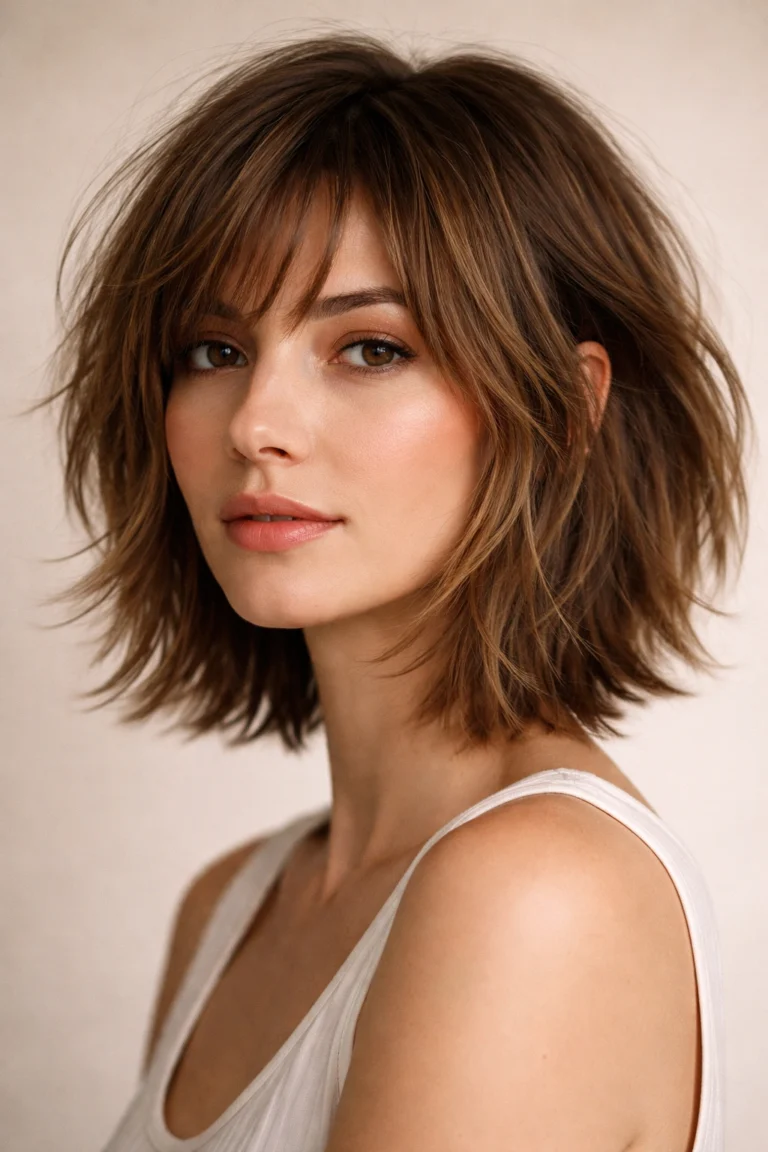 15 Short Shag Haircuts With Lived In Texture
