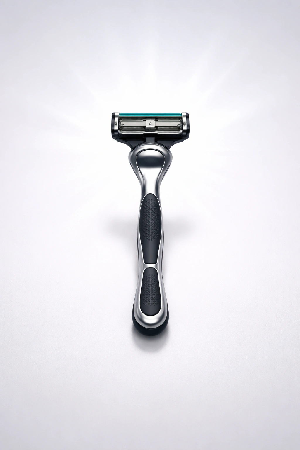 Close-up of a razor on a clean background illustrating myths debunked about shaving